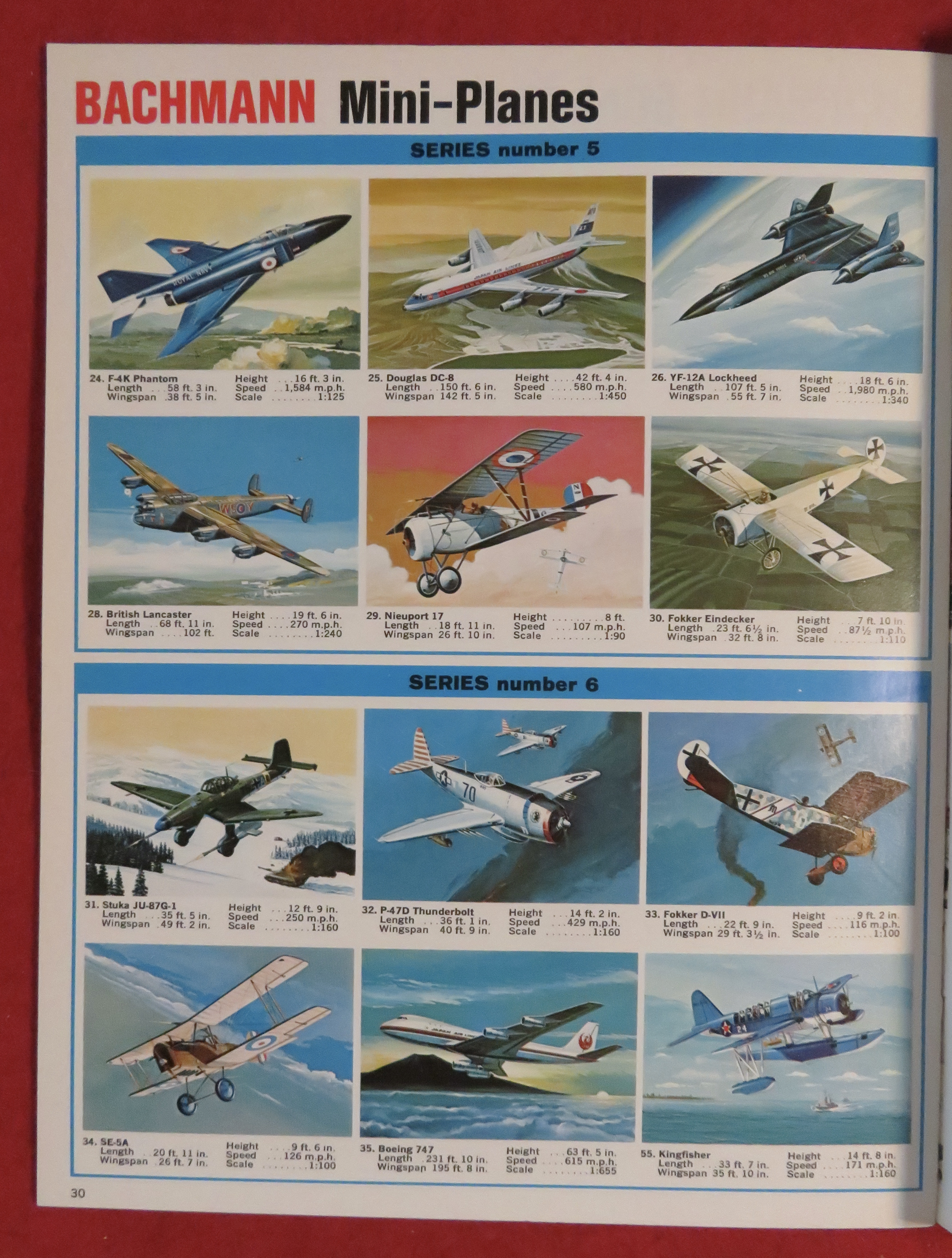 Bachmann Model Railroad Train Catalog 1971
