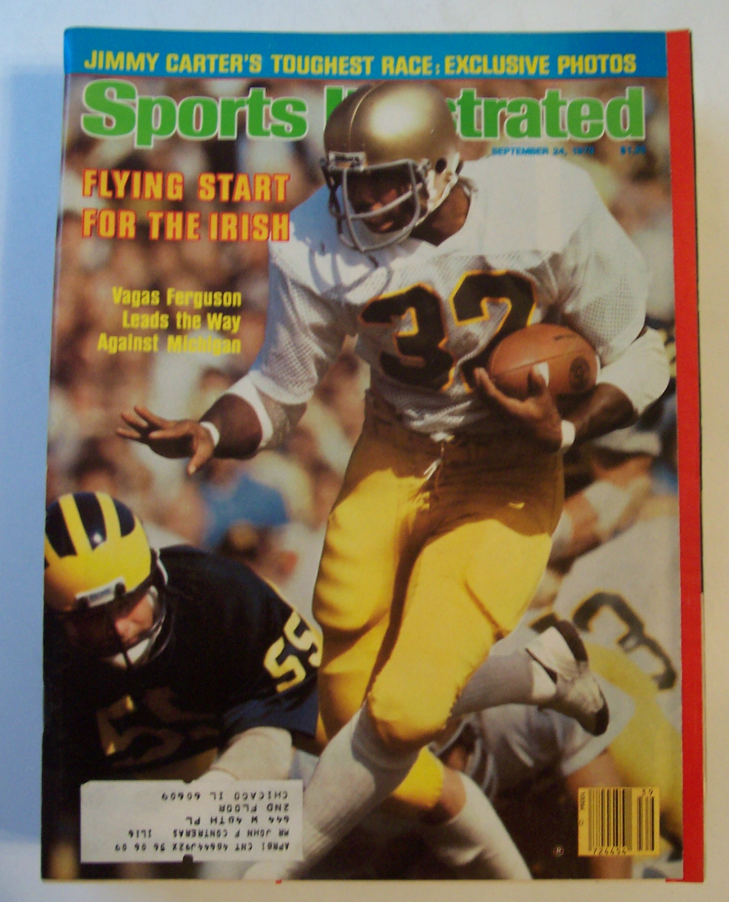 Sports Illustrated Magazine- Sept 24, 1979 -V. Ferguson