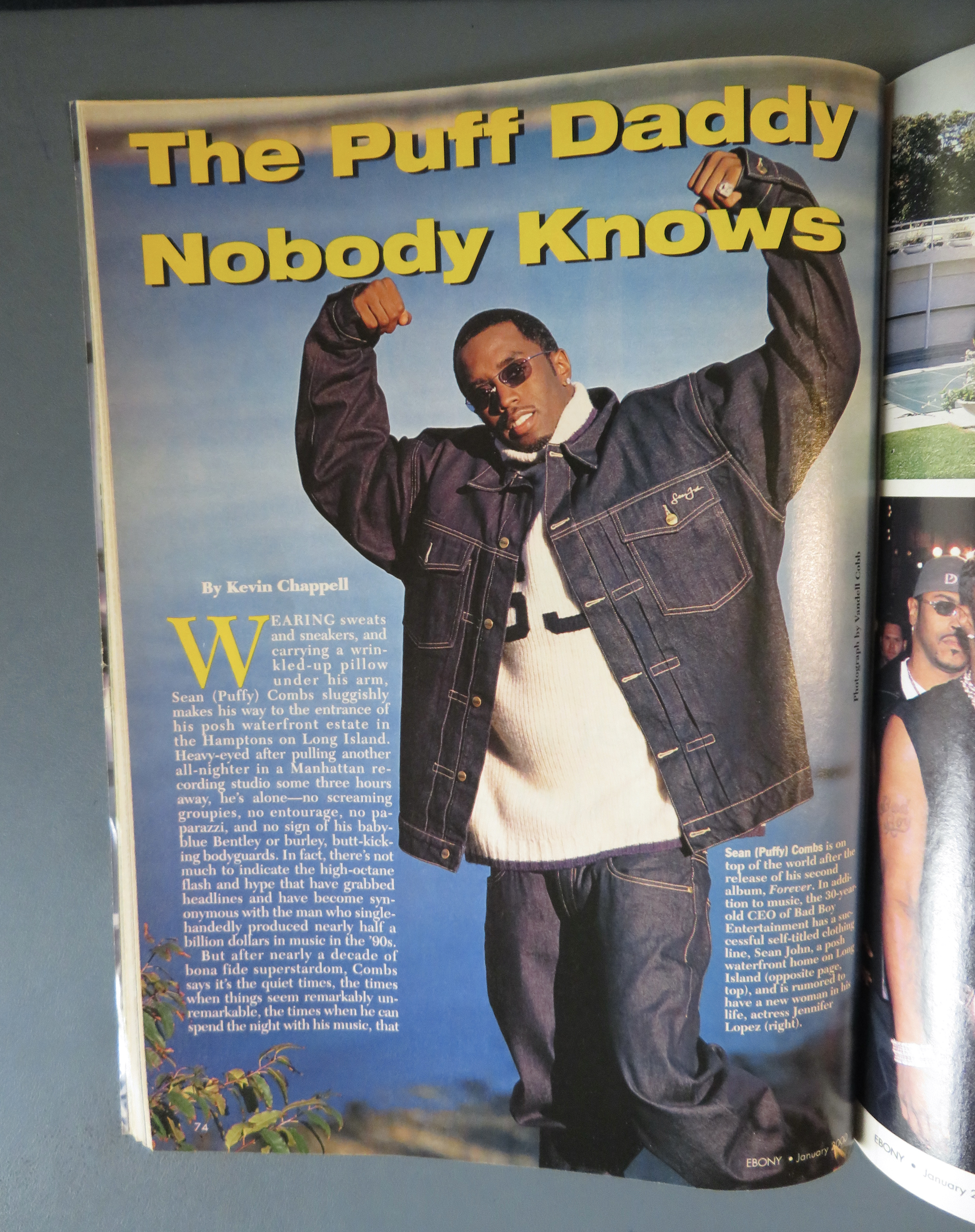 Ebony Magazine - January 2000 - Puff Daddy
