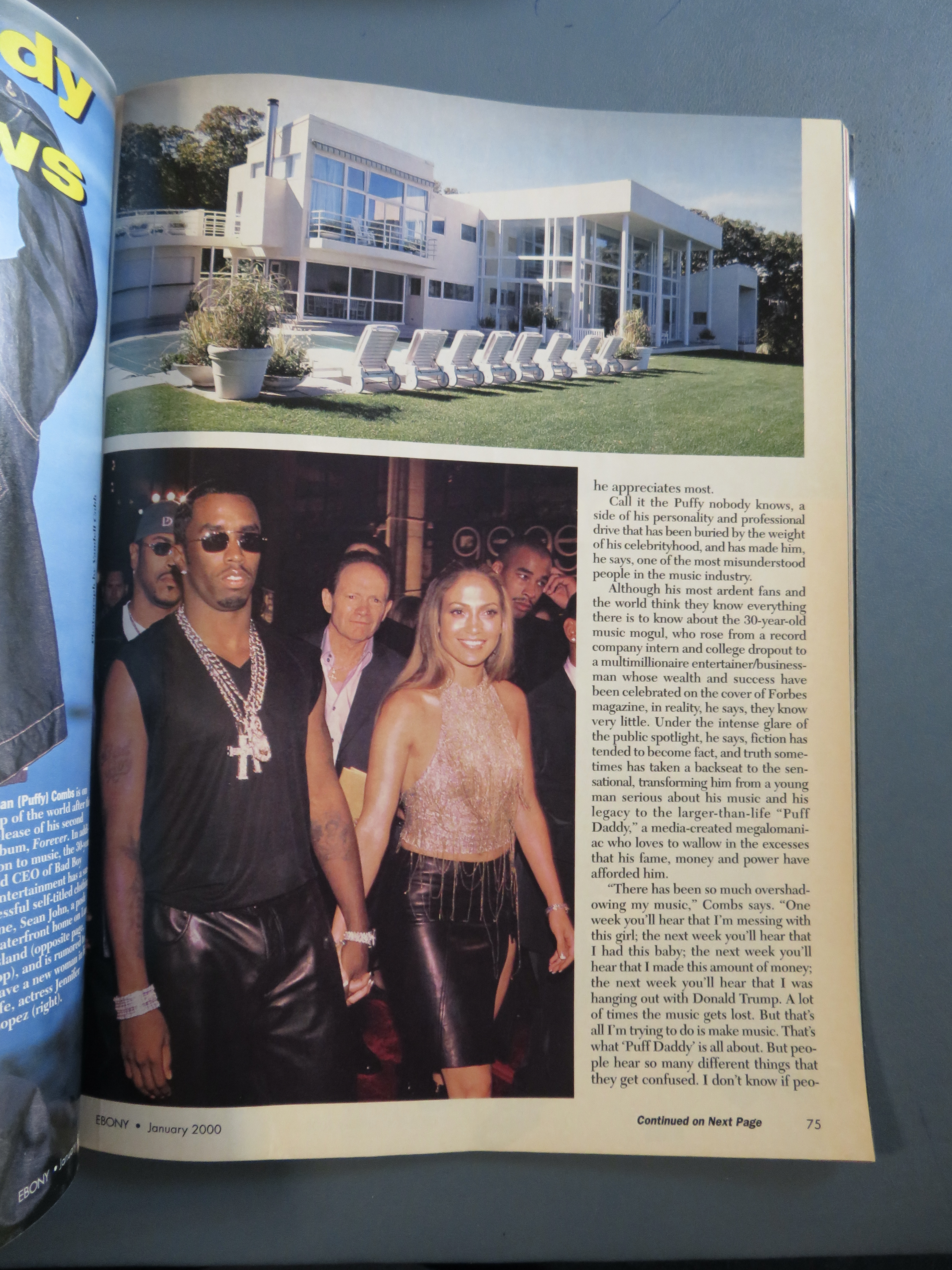 Ebony Magazine - January 2000 - Puff Daddy