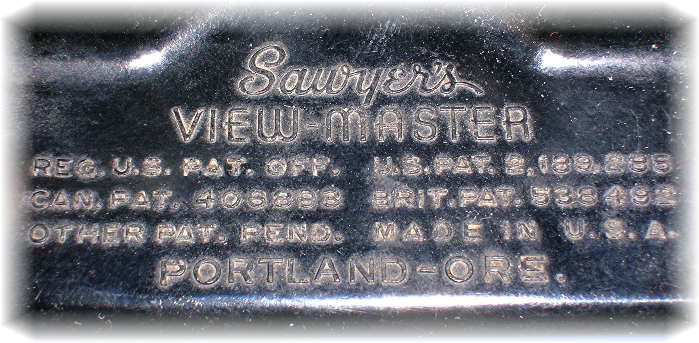 Vintage Sawyers Viewmaster.............