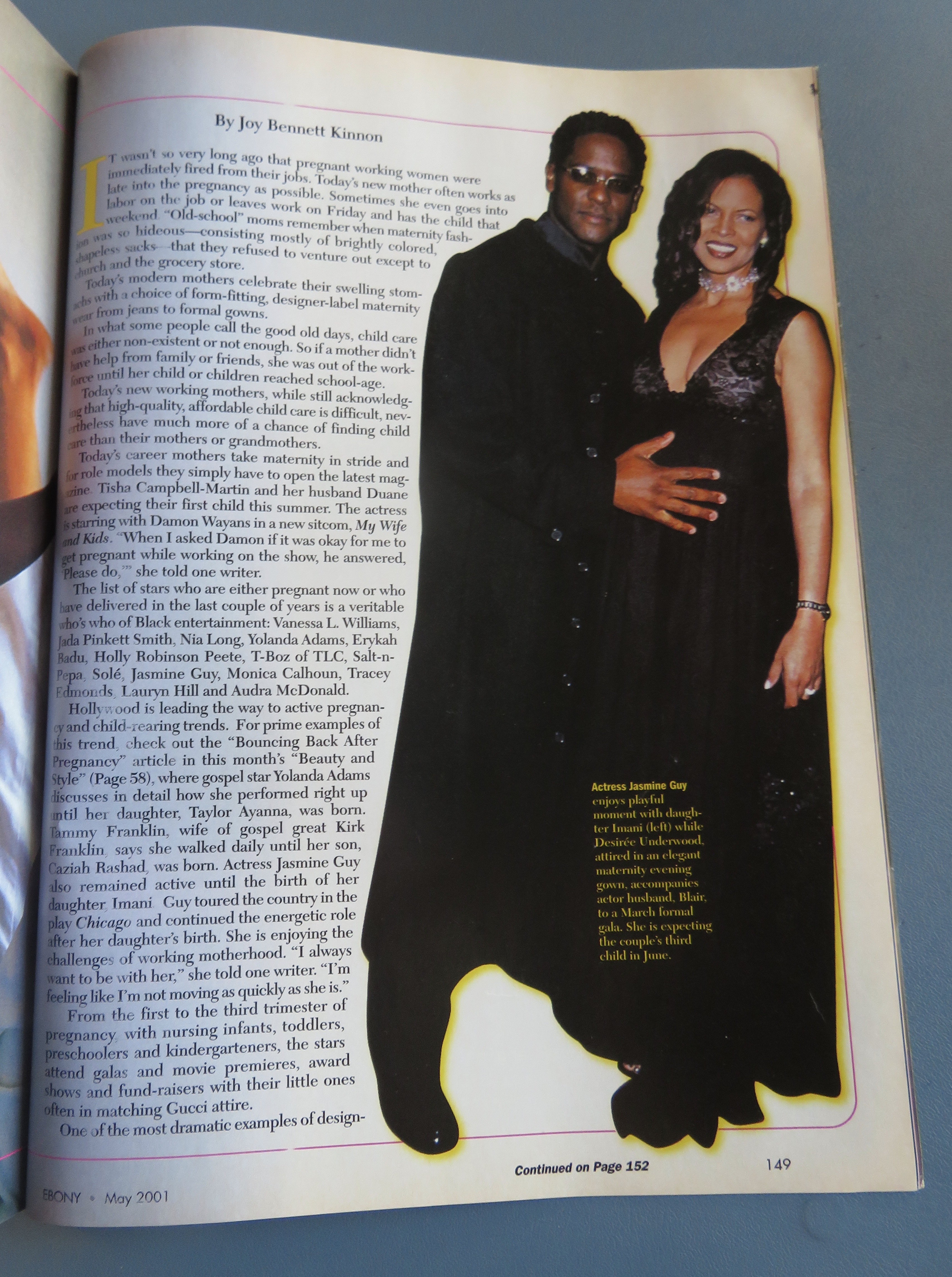Ebony Magazine - May 2001 - The New Motherhood