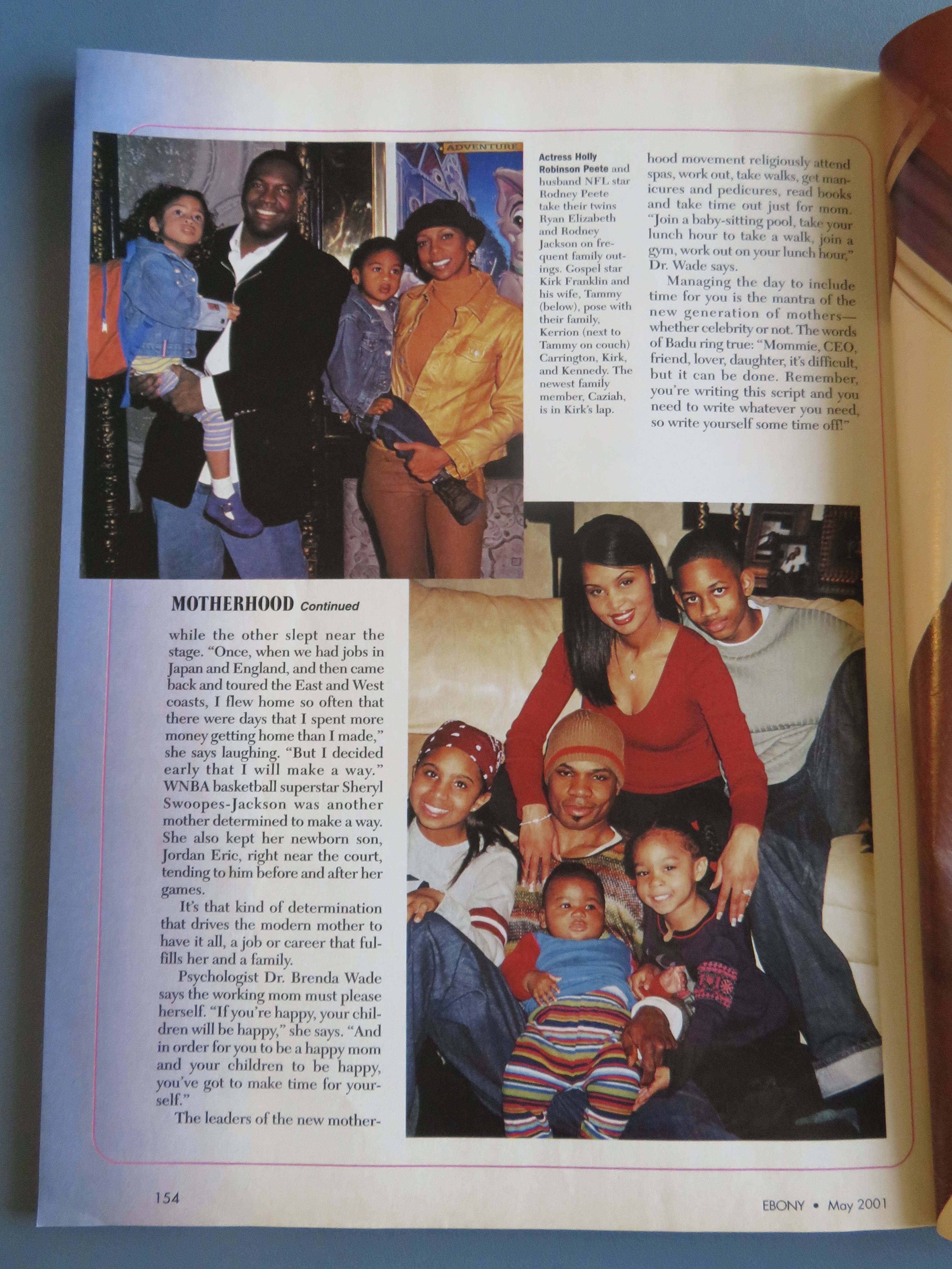 Ebony Magazine - May 2001 - The New Motherhood