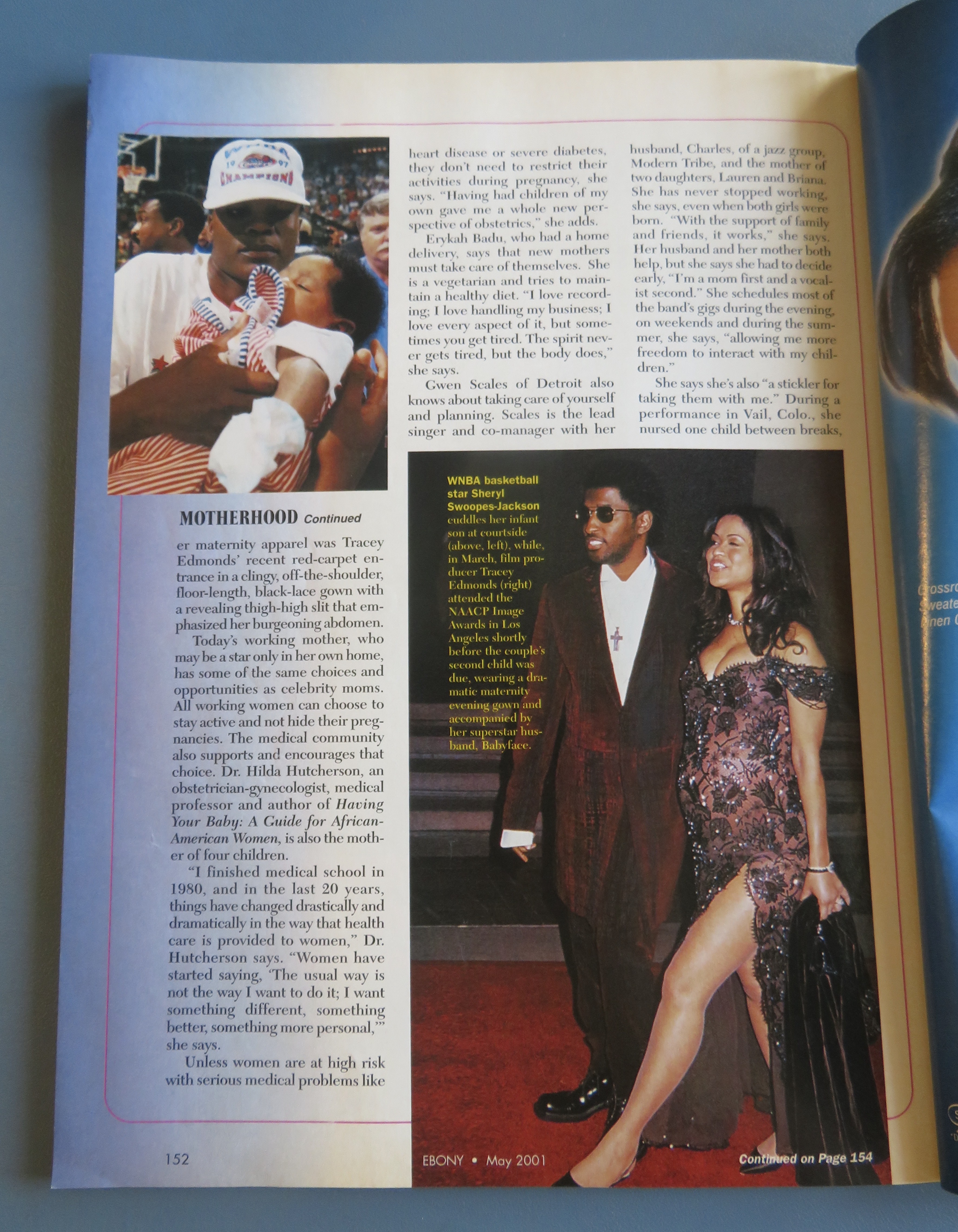 Ebony Magazine - May 2001 - The New Motherhood
