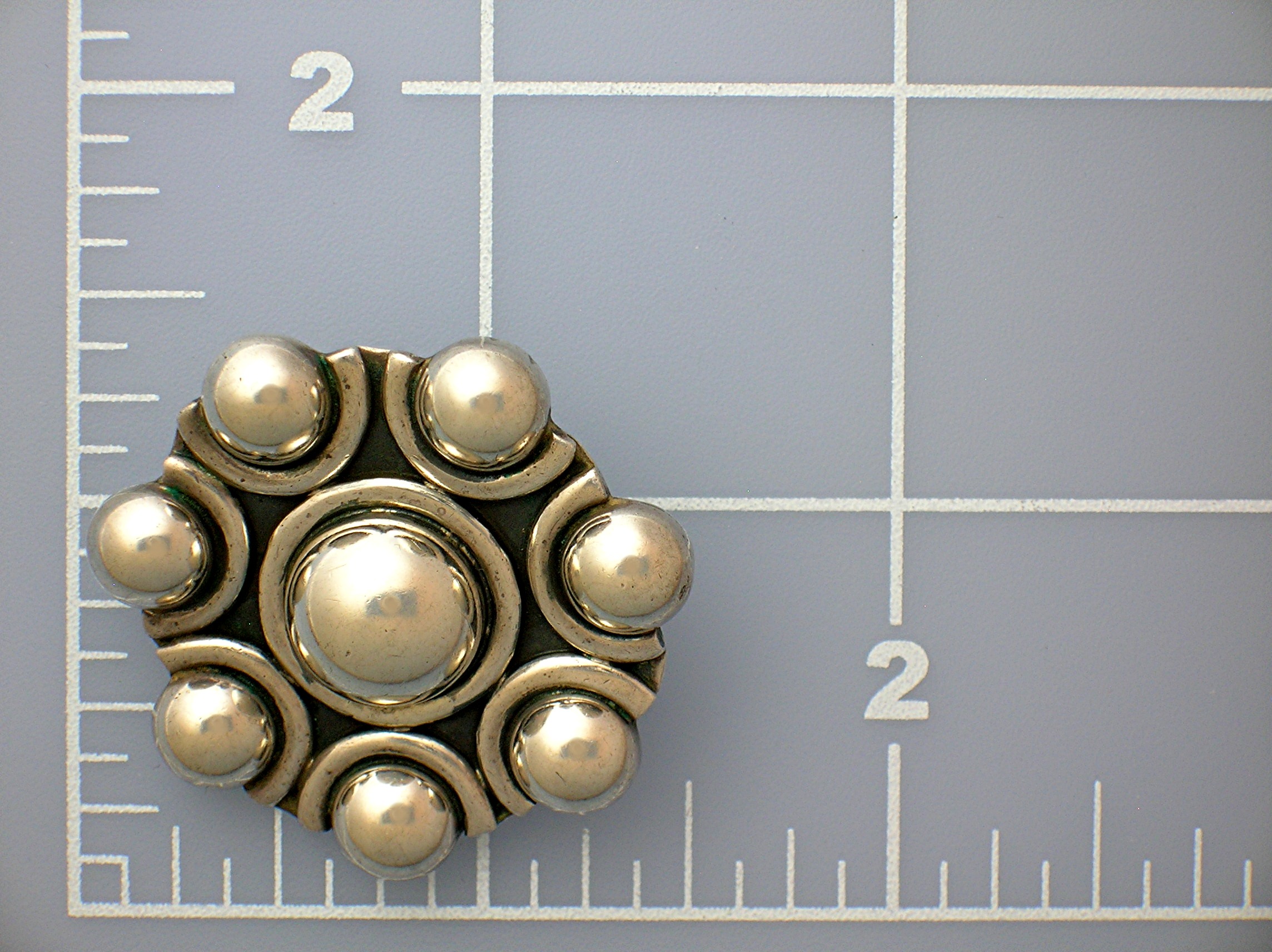 Taxco Mexico Sterling Silver Brenda Schoenfeld Earrings