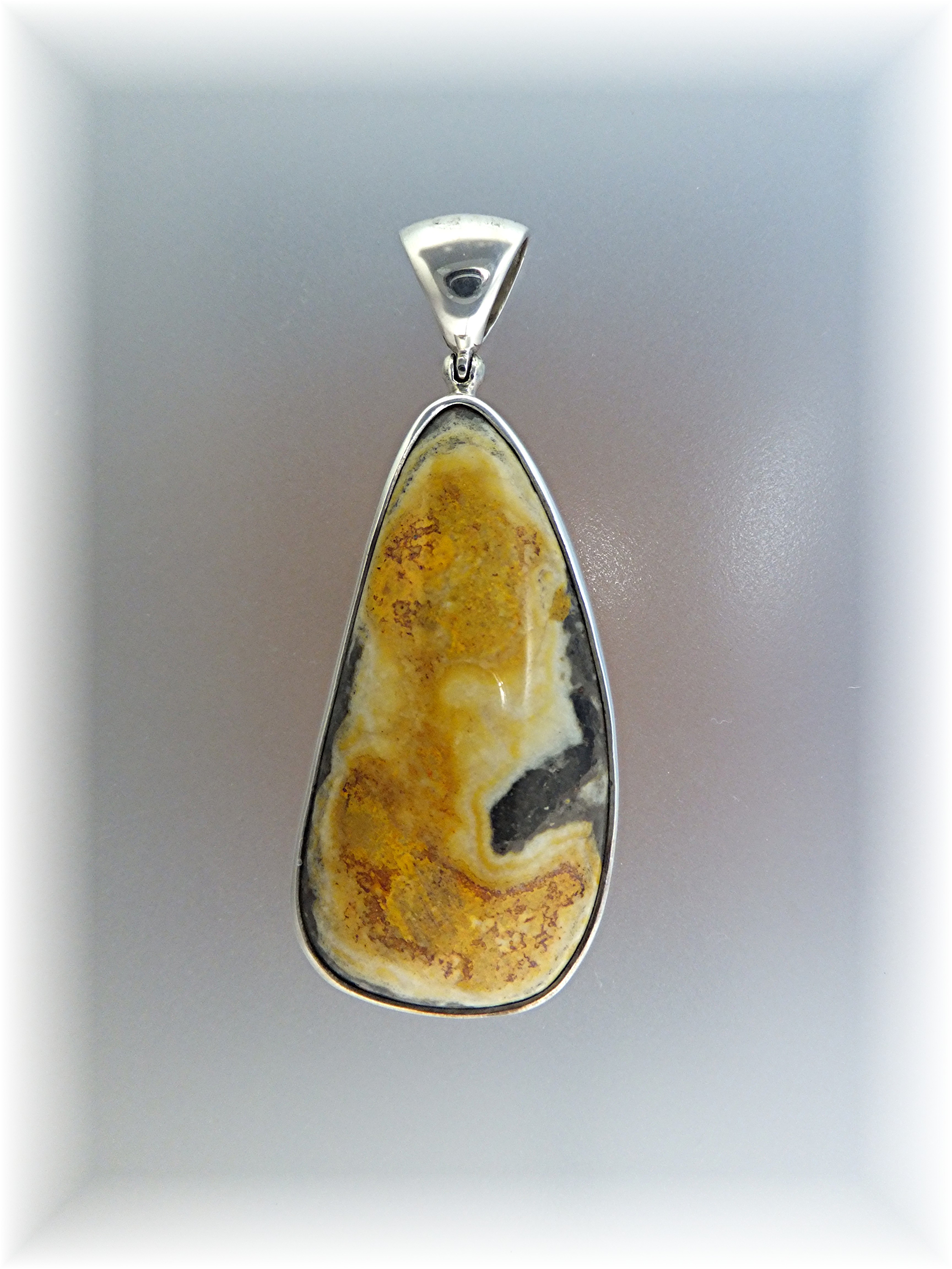 Pendant Sterling Silver Eclipse Jasper Starborn
