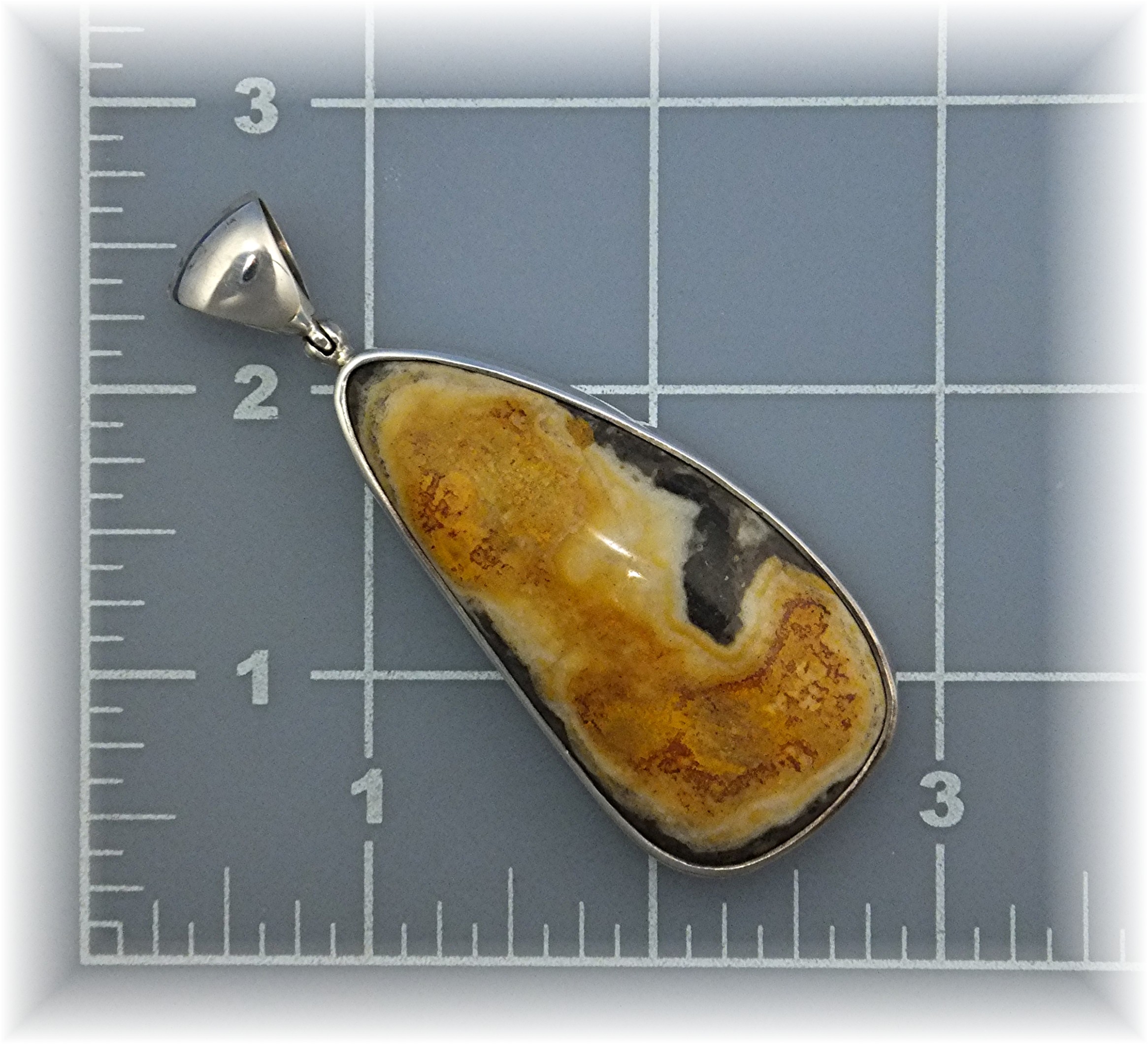 Pendant Sterling Silver Eclipse Jasper Starborn