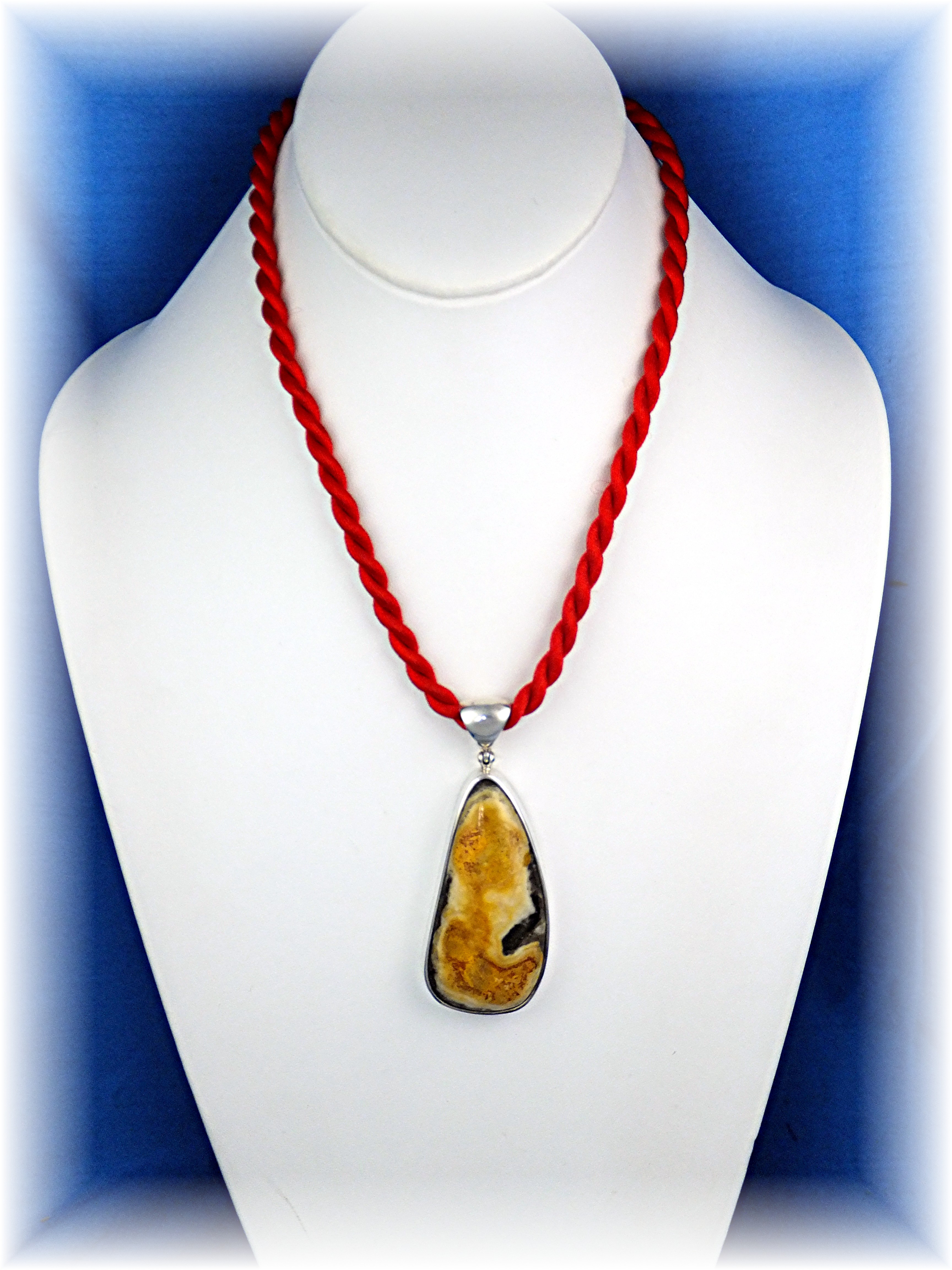 Pendant Sterling Silver Eclipse Jasper Starborn