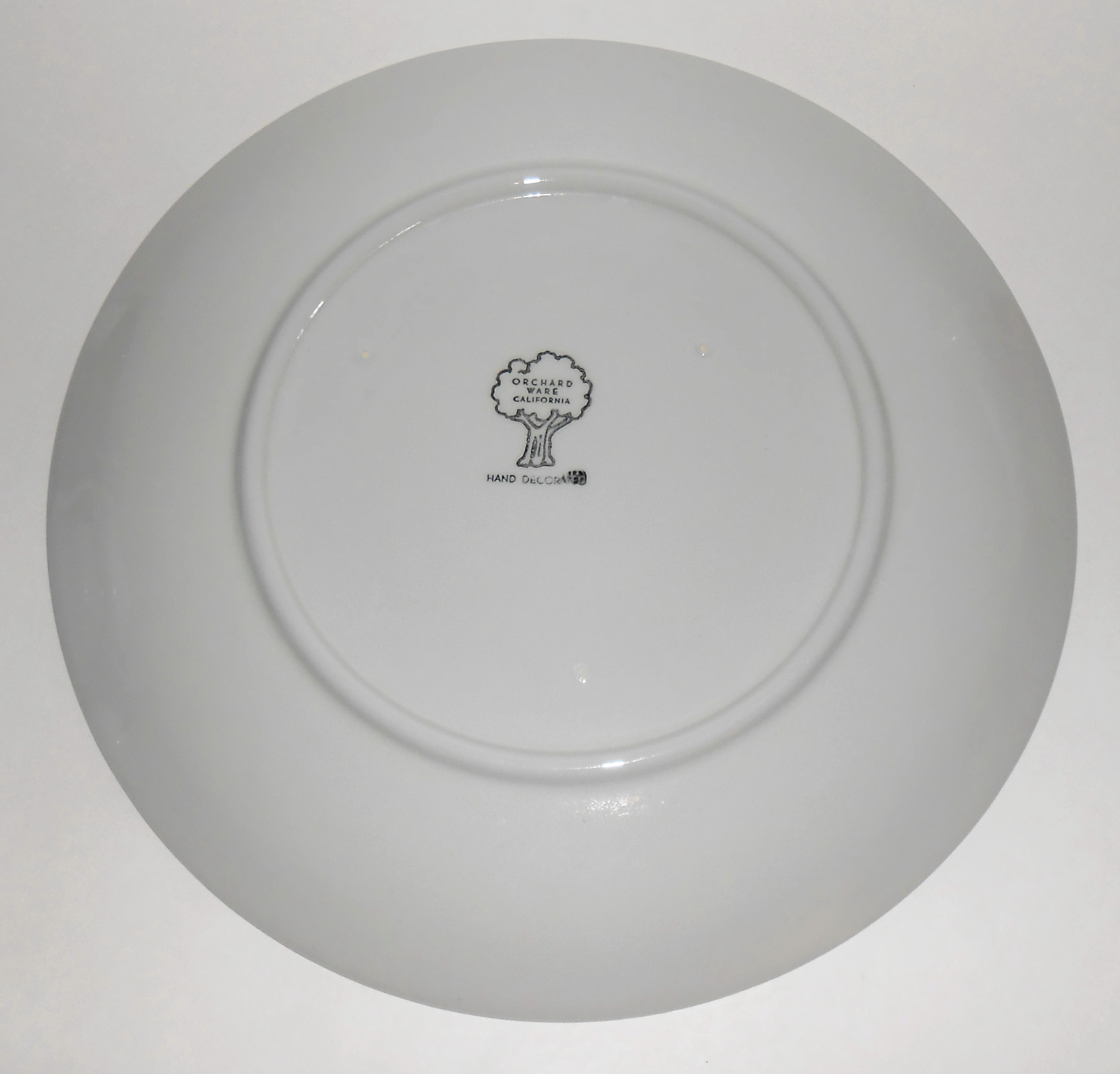 California Ceramics Orchard Ware White Dogwood Dinner