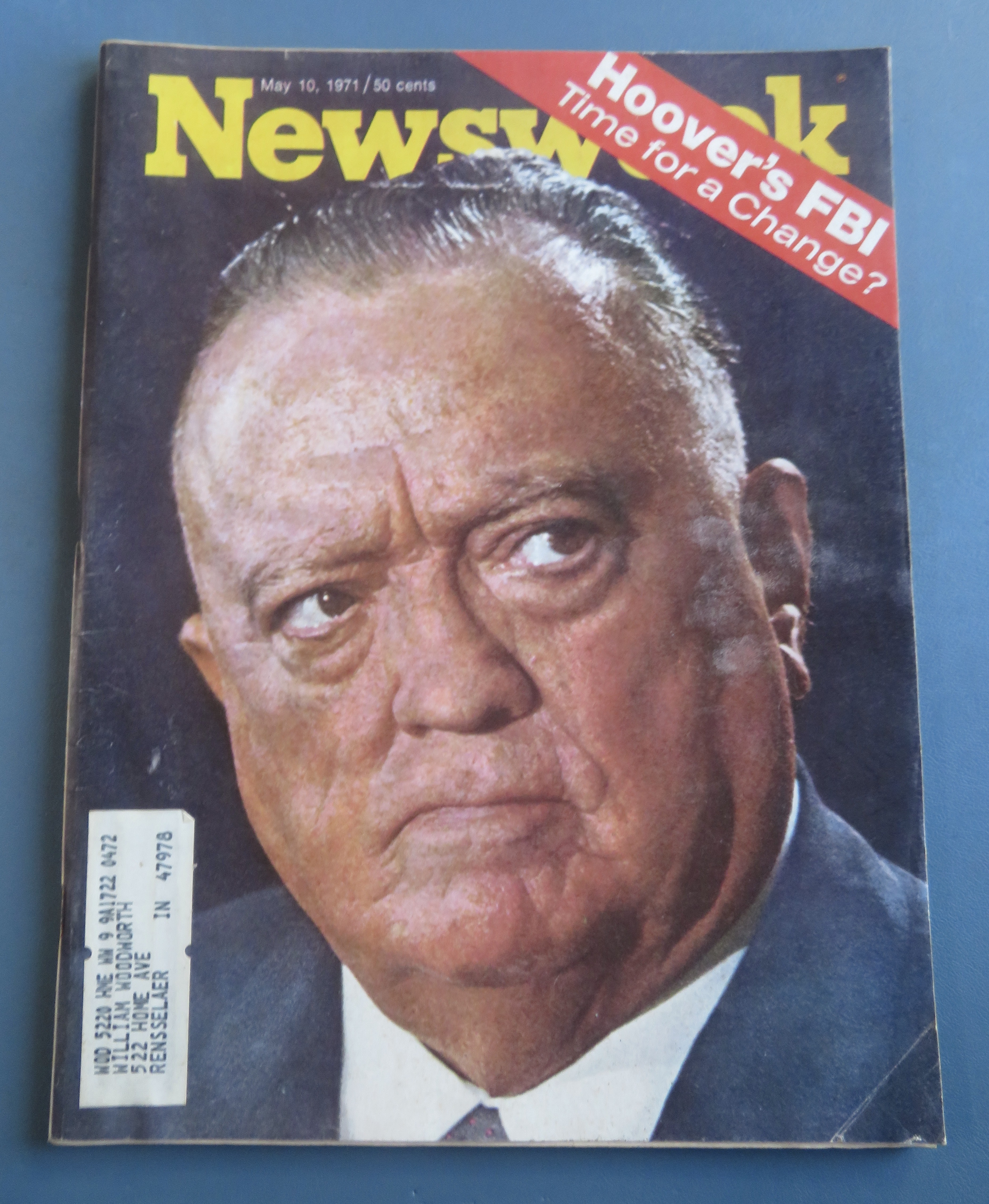Newsweek Magazine May 10, 1971 Hoover's FBI