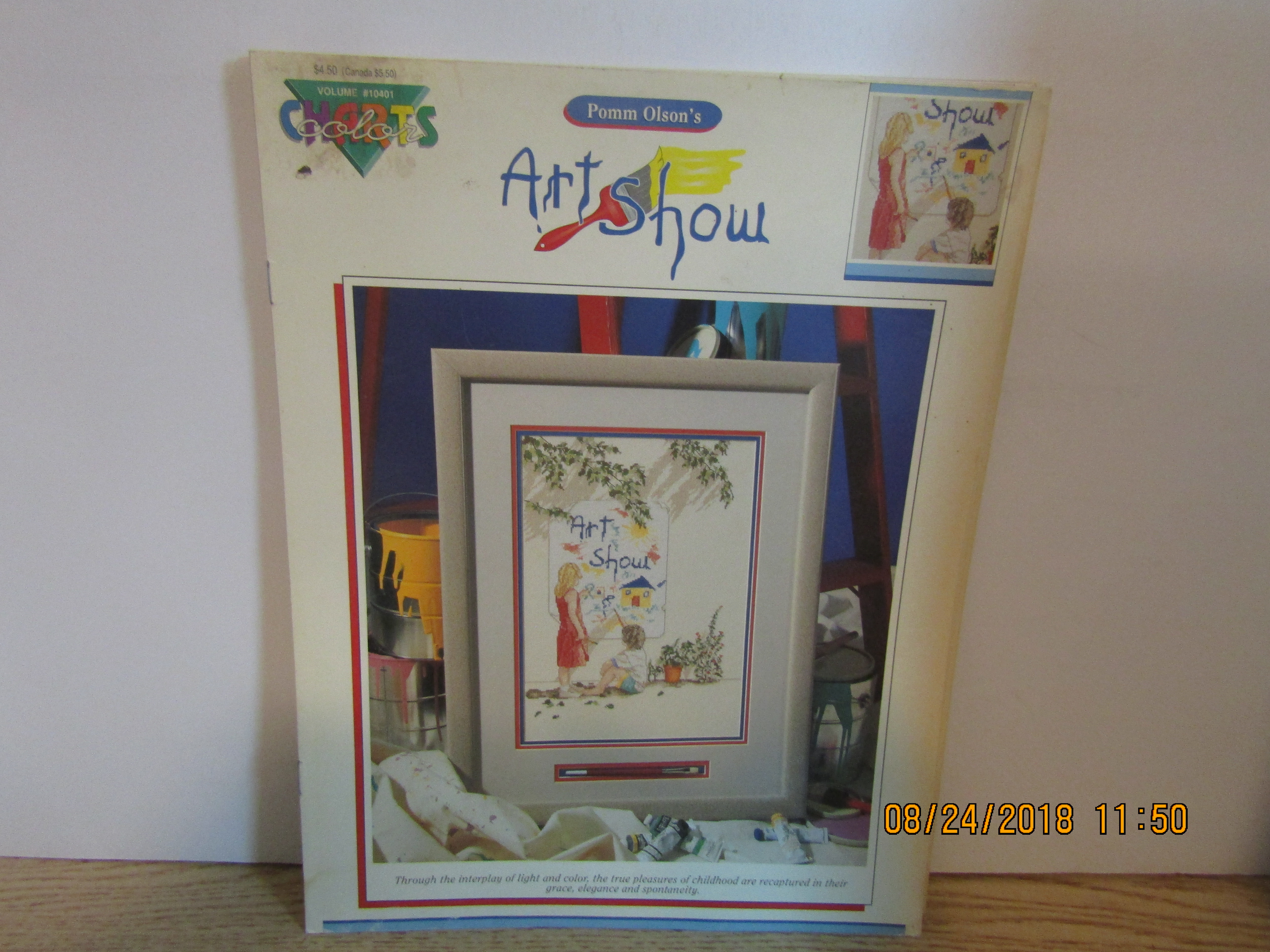 Color Charts Cross Stitch Art Show  #10401