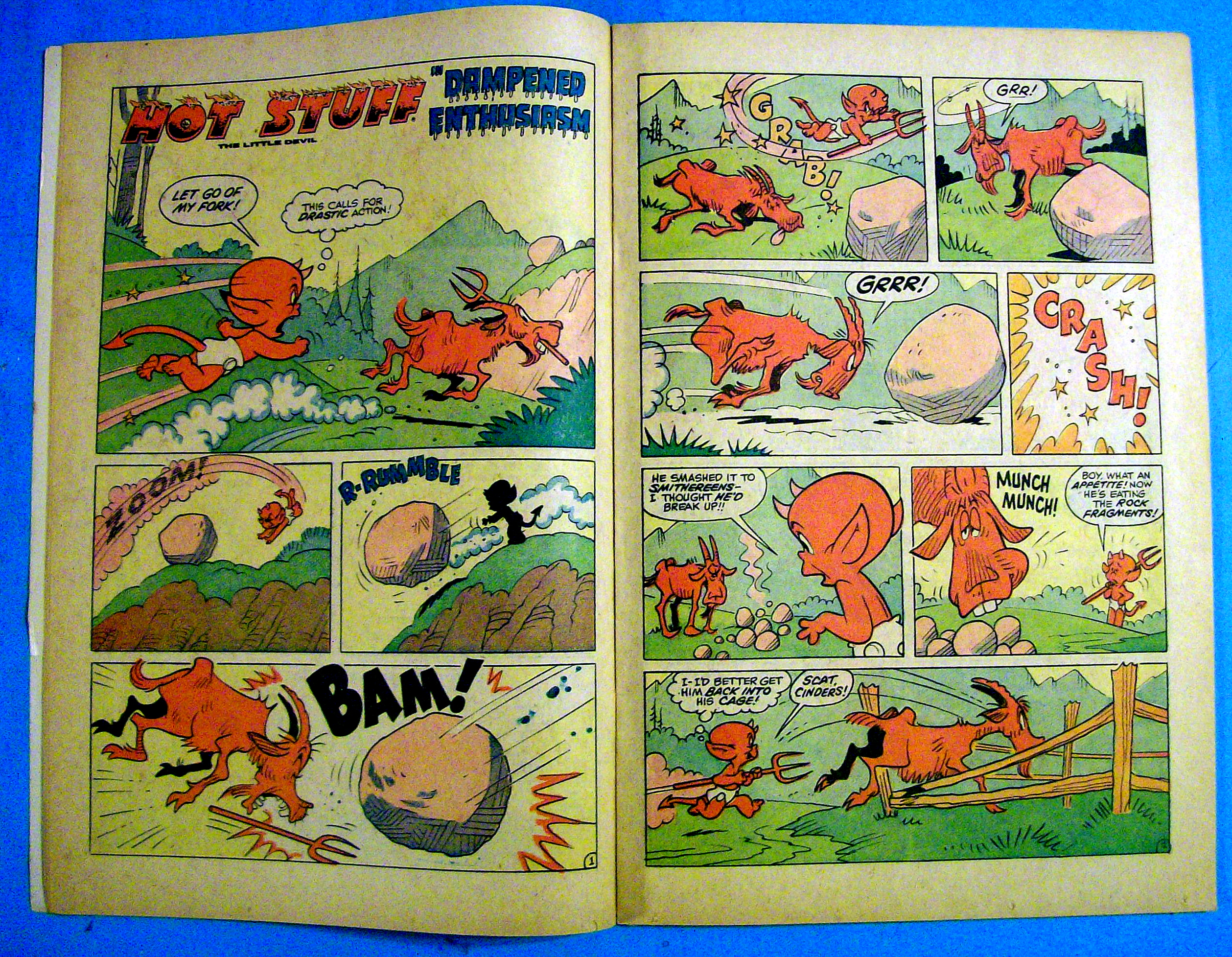 Hot Stuff Comic #91 July 1969 The Little Devil