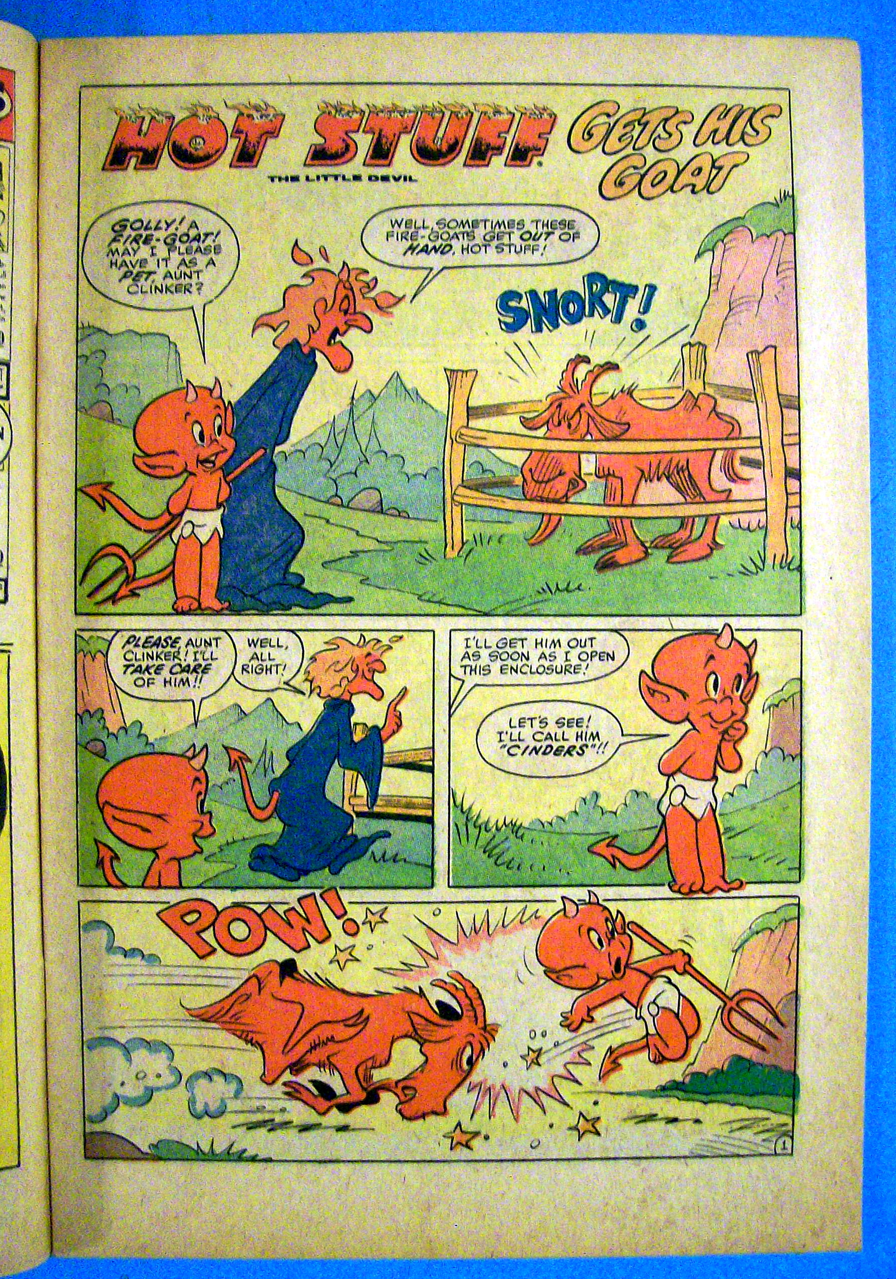 Hot Stuff Comic #91 July 1969 The Little Devil