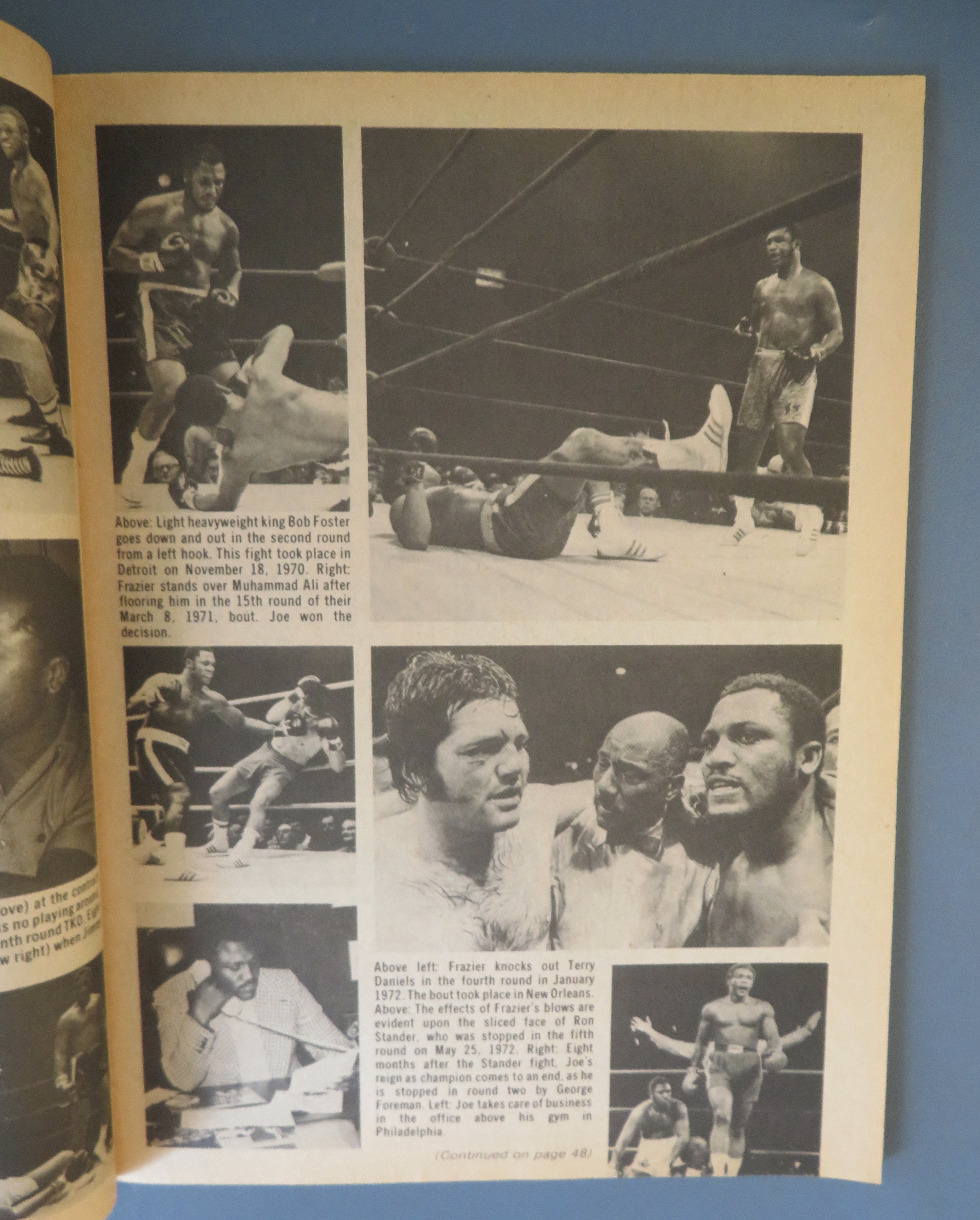 Big Book Of Boxing Magazine January 1979 Super 70's