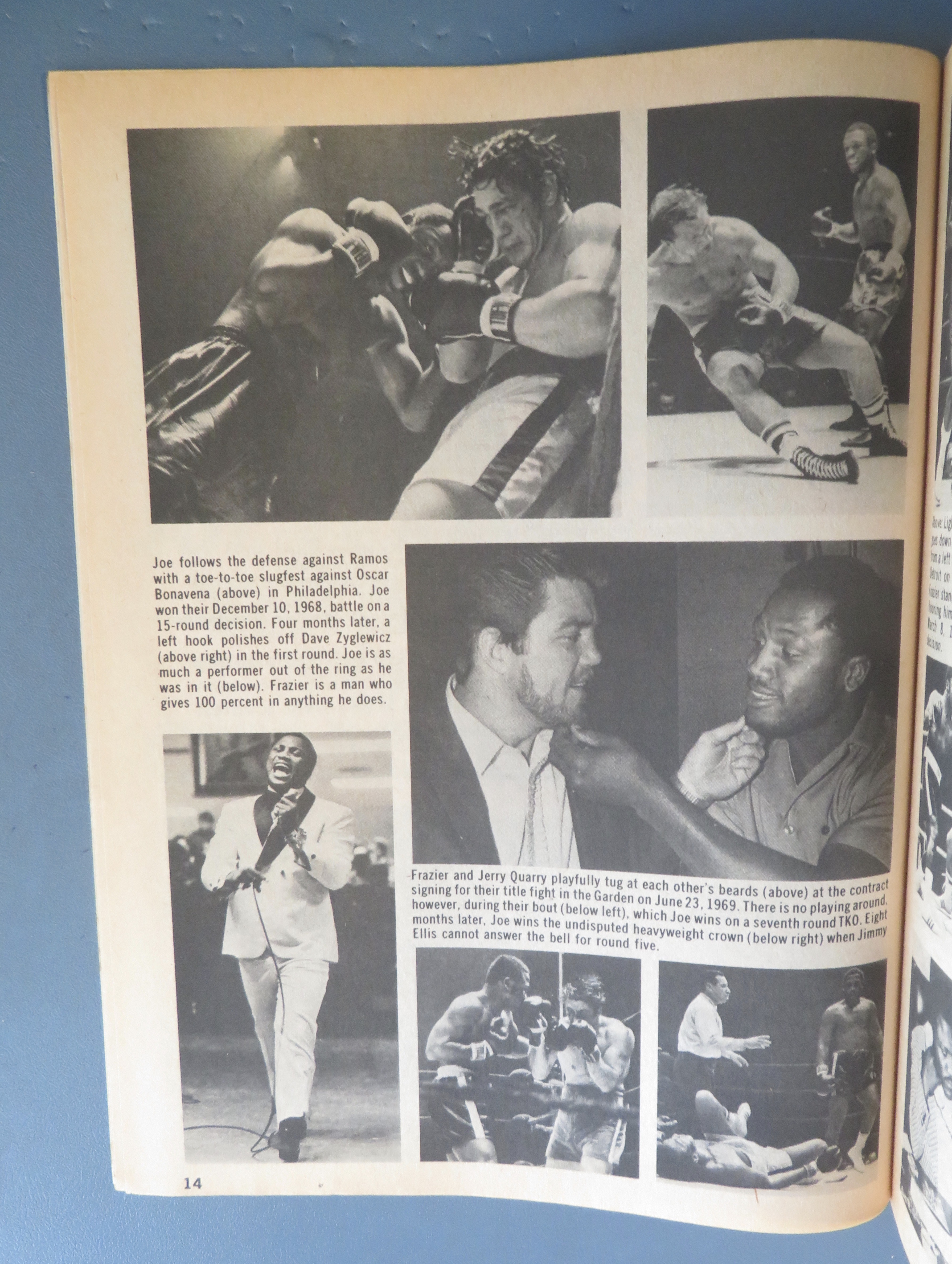 Big Book Of Boxing Magazine January 1979 Super 70's