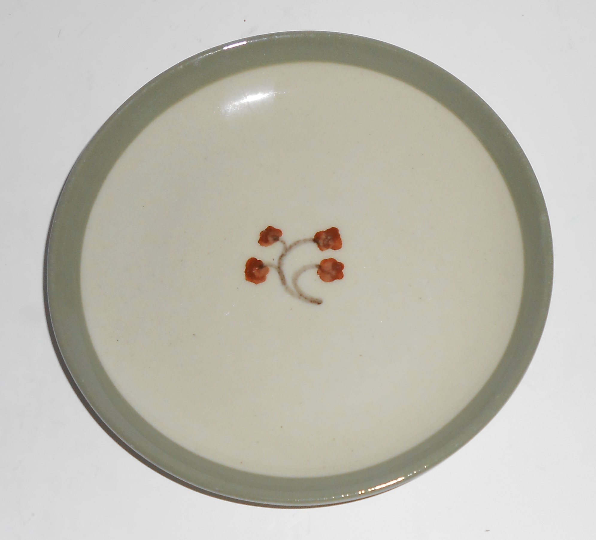 Winfield China Pottery Early Decorated Bread Plate