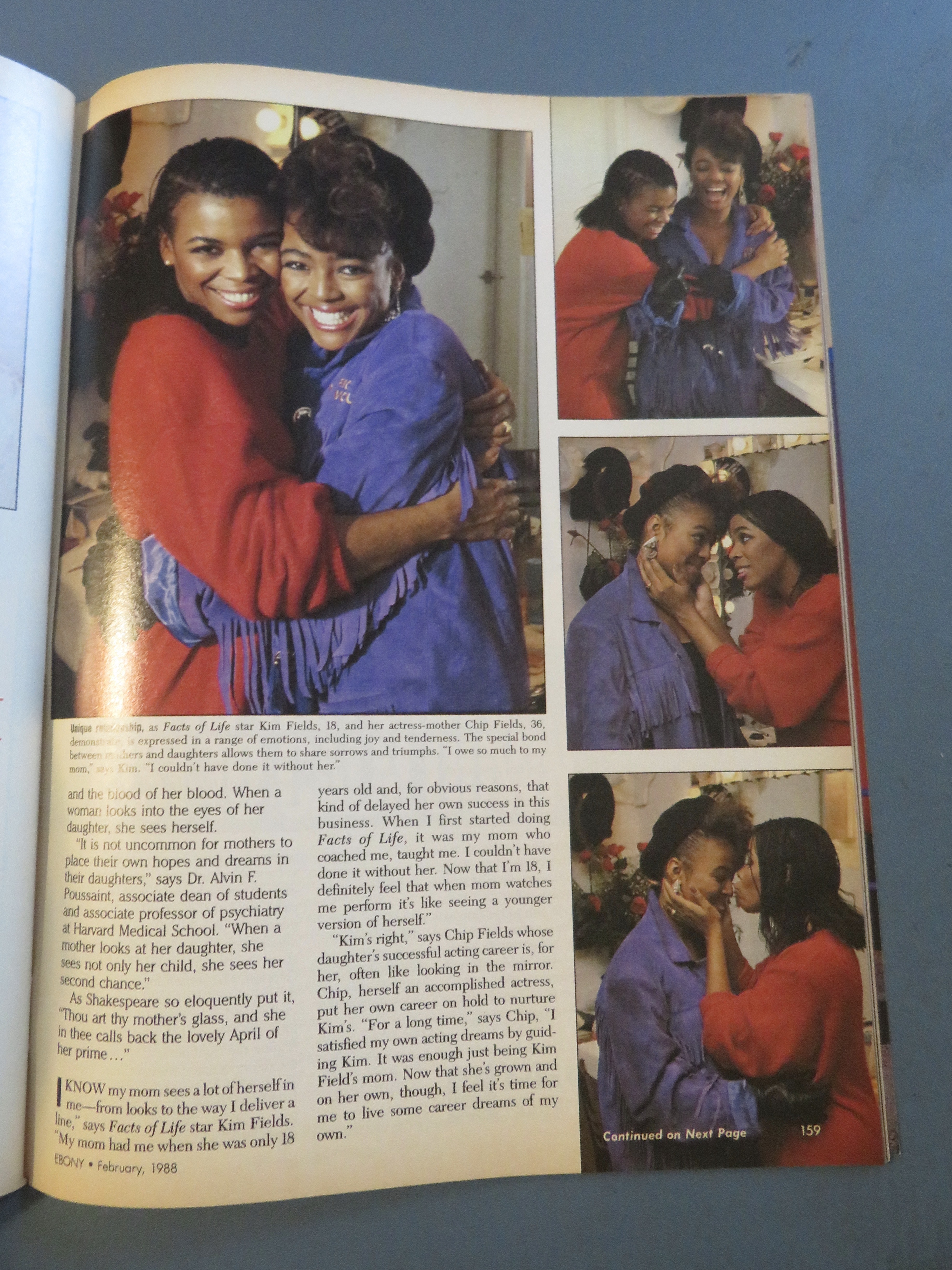 Ebony Magazine February 1988 Mothers & Daughters