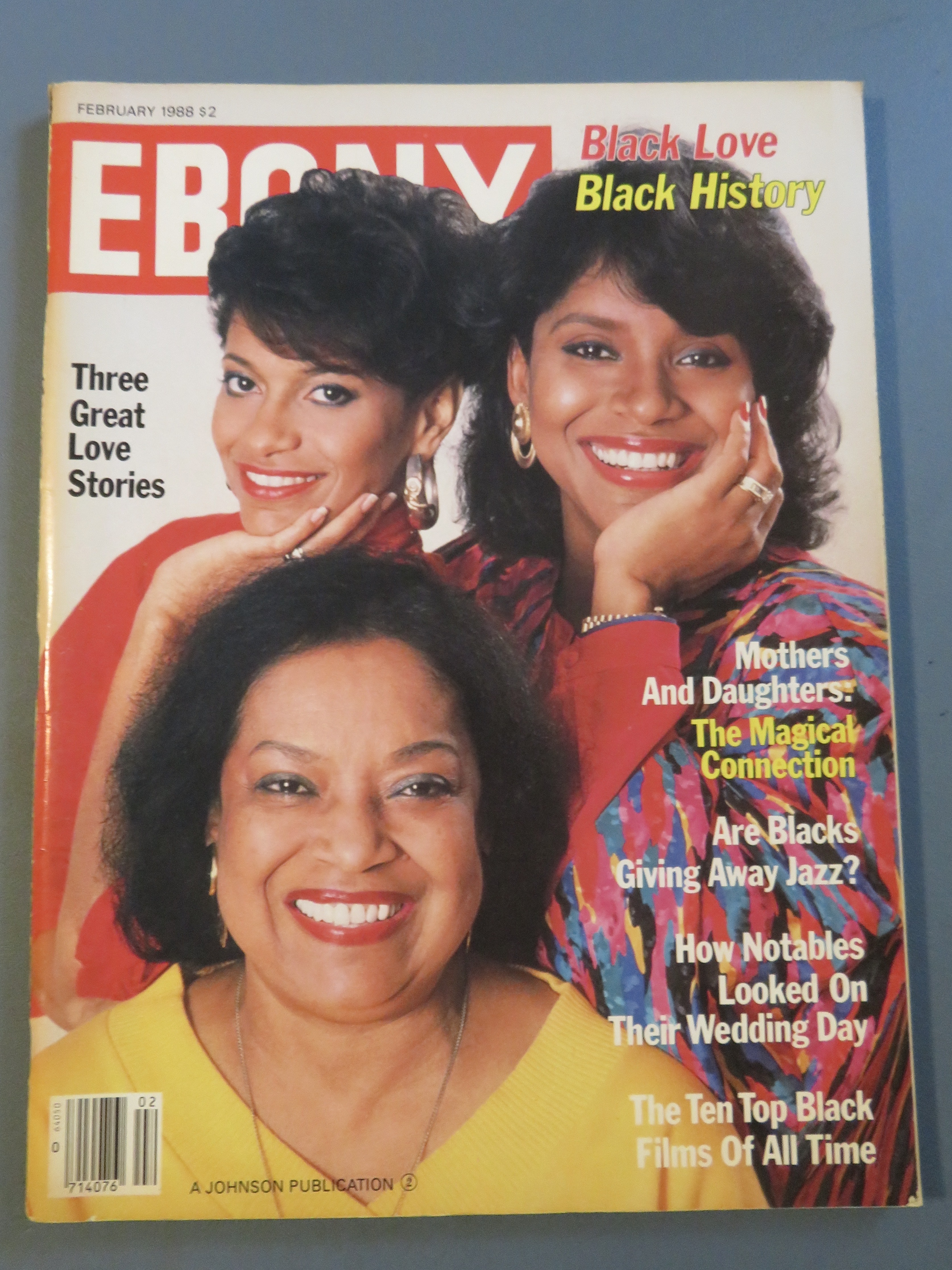 Ebony Magazine February 1988 Mothers & Daughters
