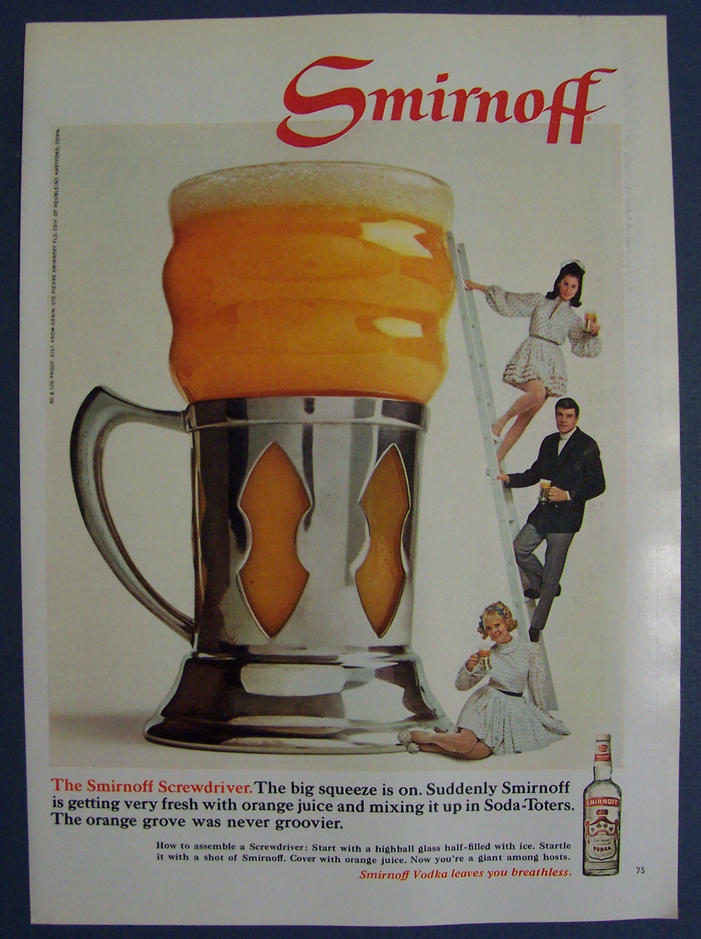 1968  Smirnoff  Vodka