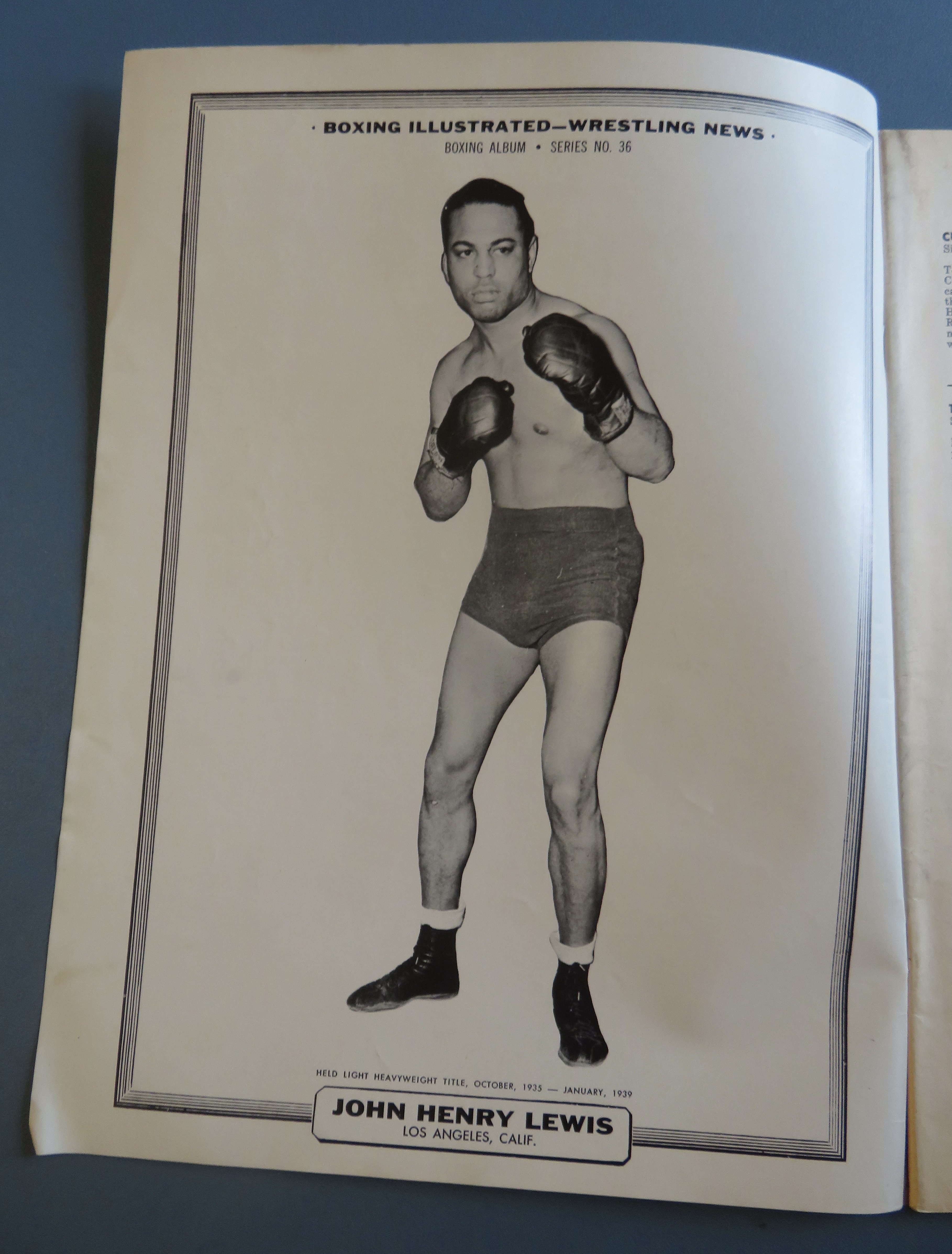 Boxing Illustrated Wrestling Magazine September 1962