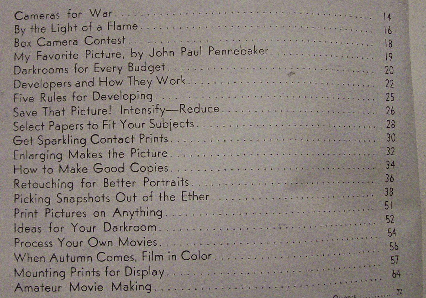 Popular Photography Magazine - October 1940