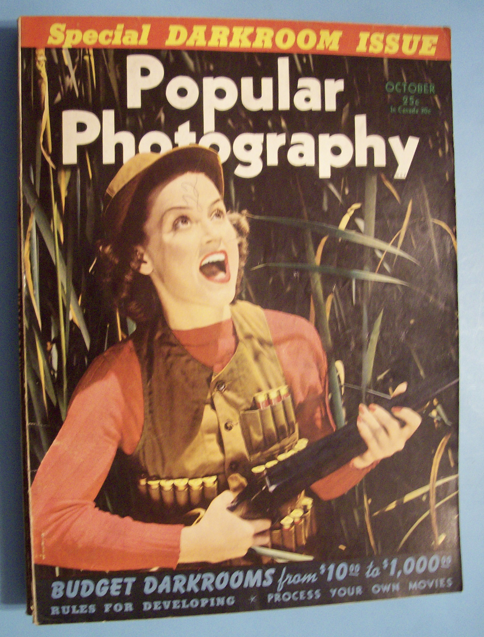Popular Photography Magazine - October 1940