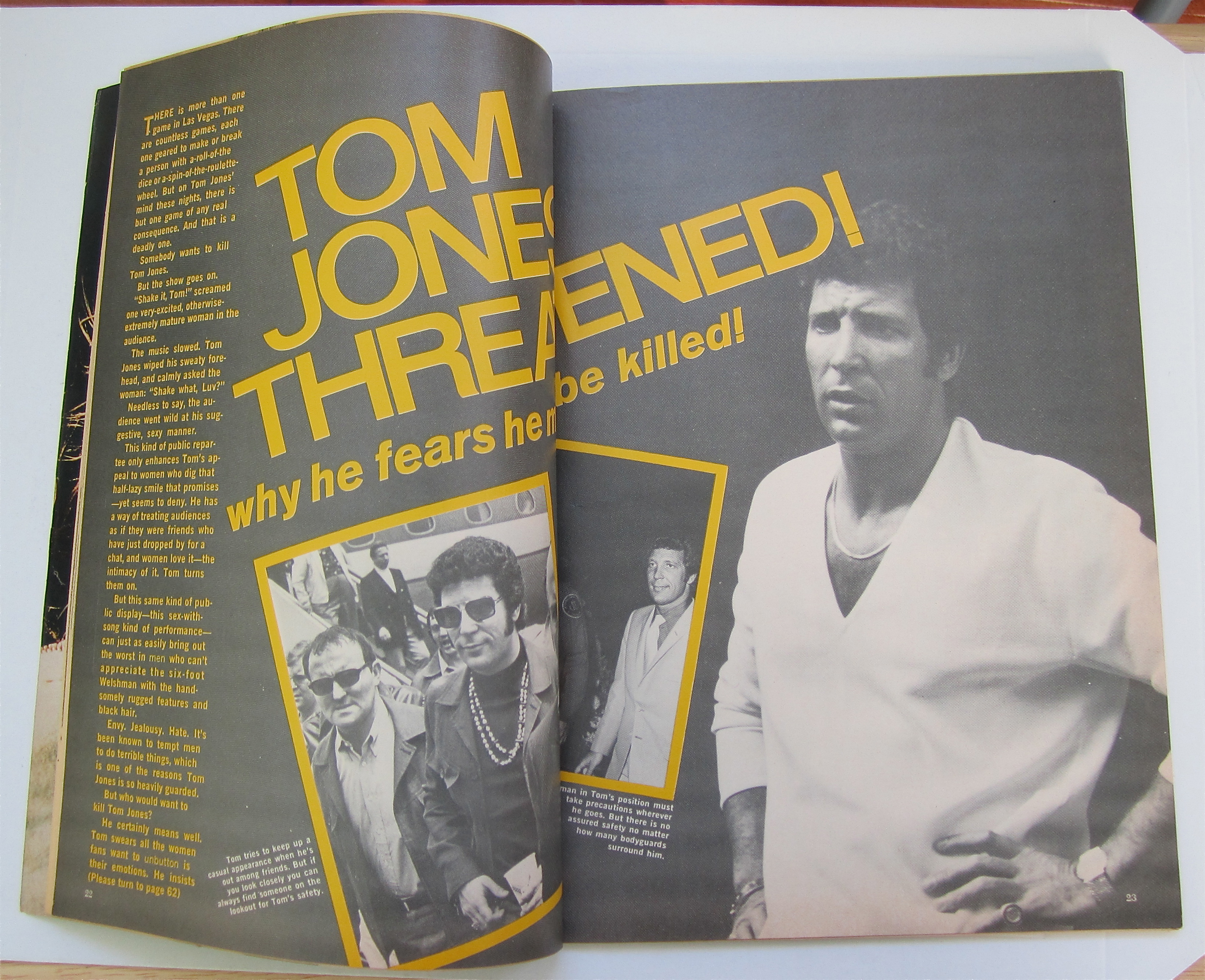 Photo Screen Magazine October 1970 Andy Williams & Wife
