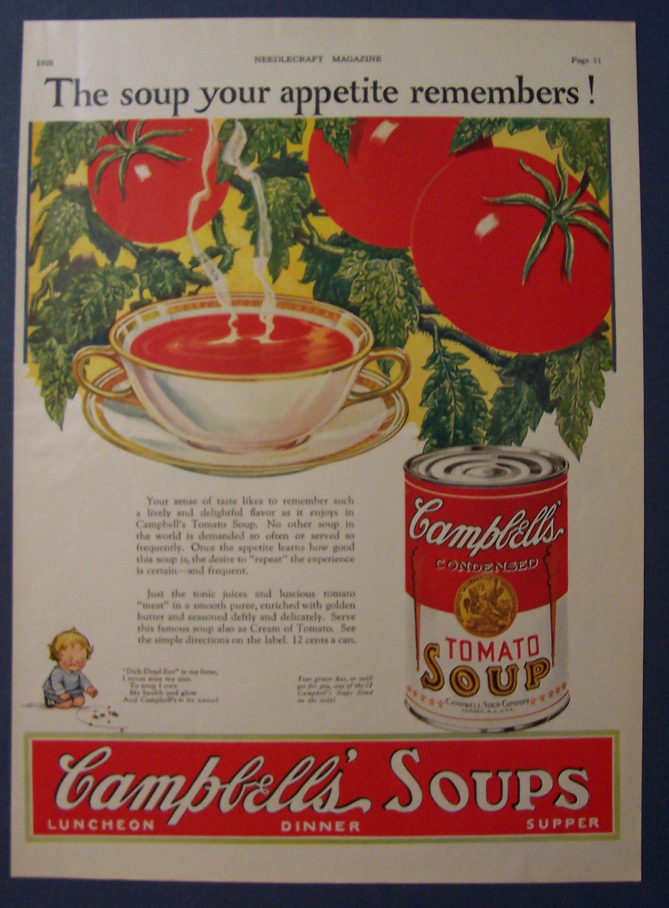 1928 Campbell's Tomato Soup