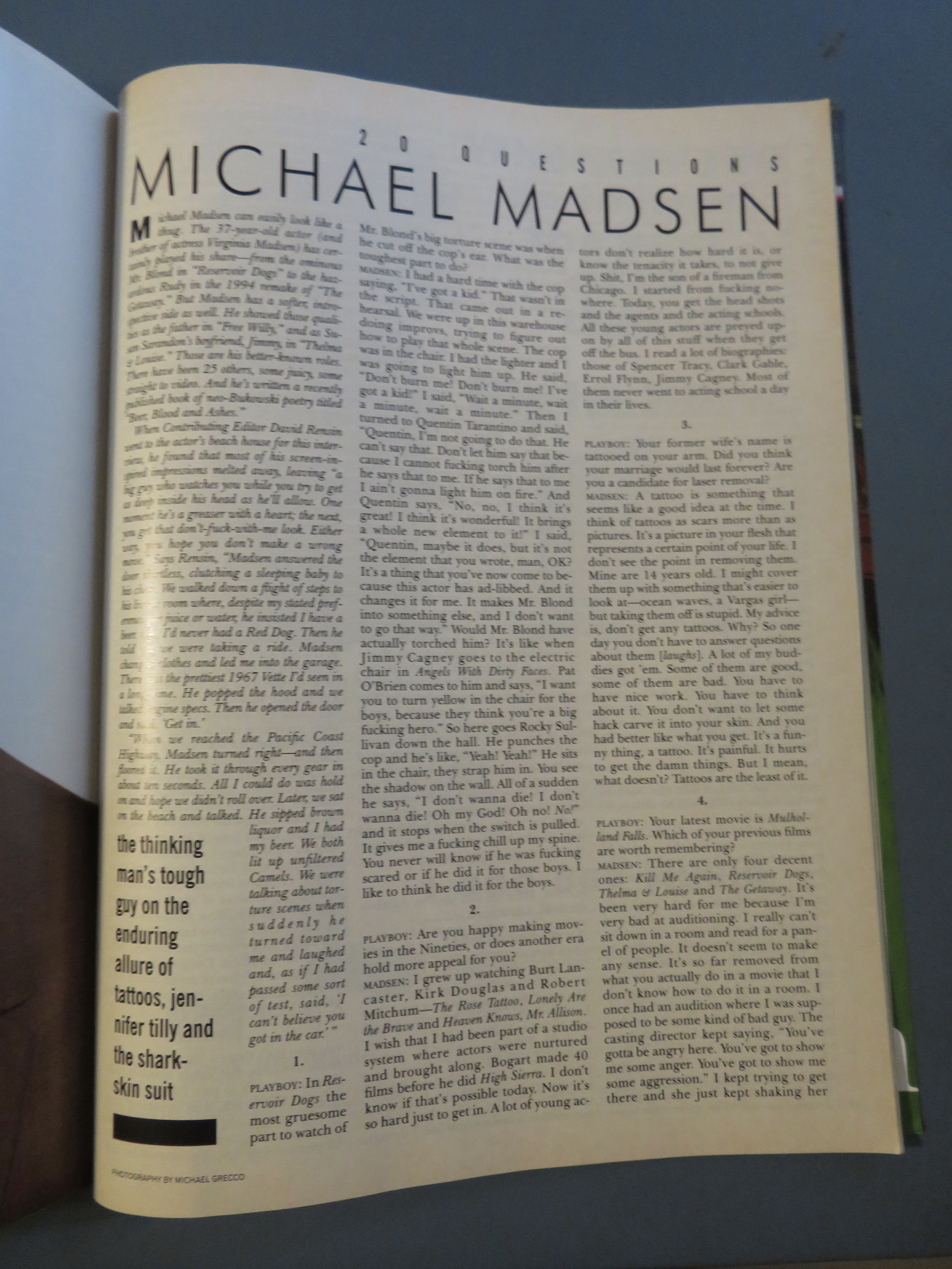 Playboy Magazine April 1996 Gillian Bonner