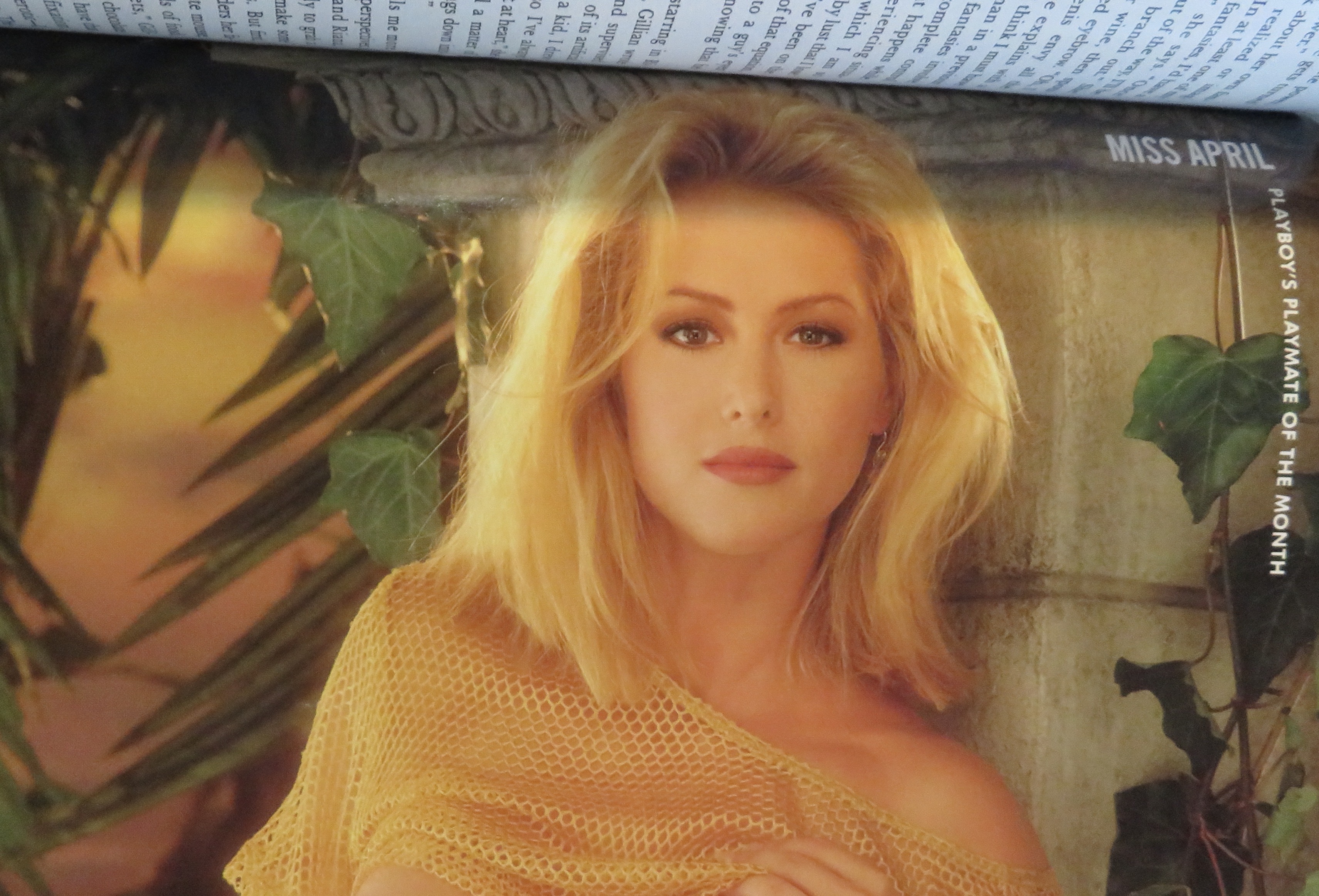 Playboy Magazine April 1996 Gillian Bonner