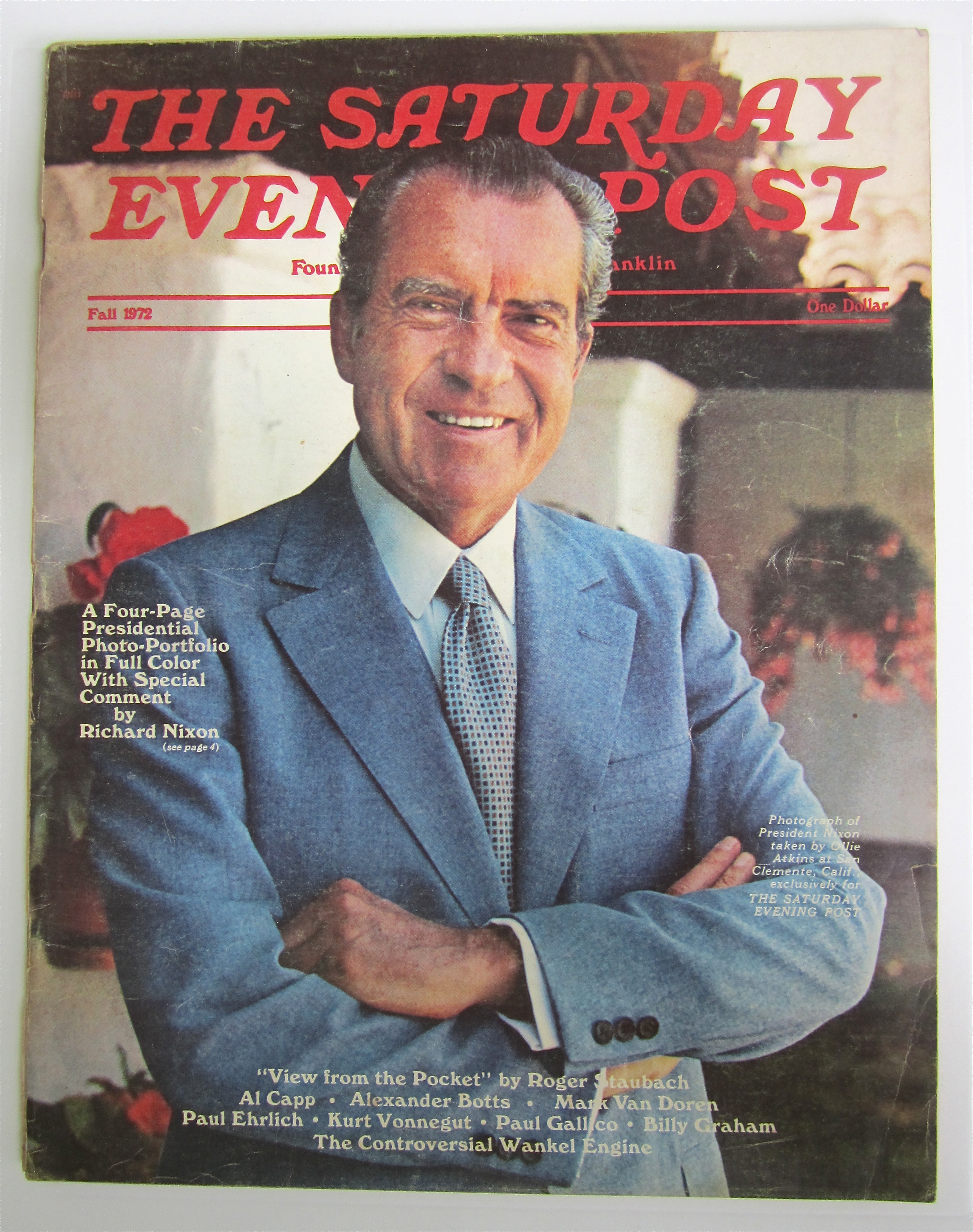 Saturday Evening Post Fall 1972 Richard Nixon