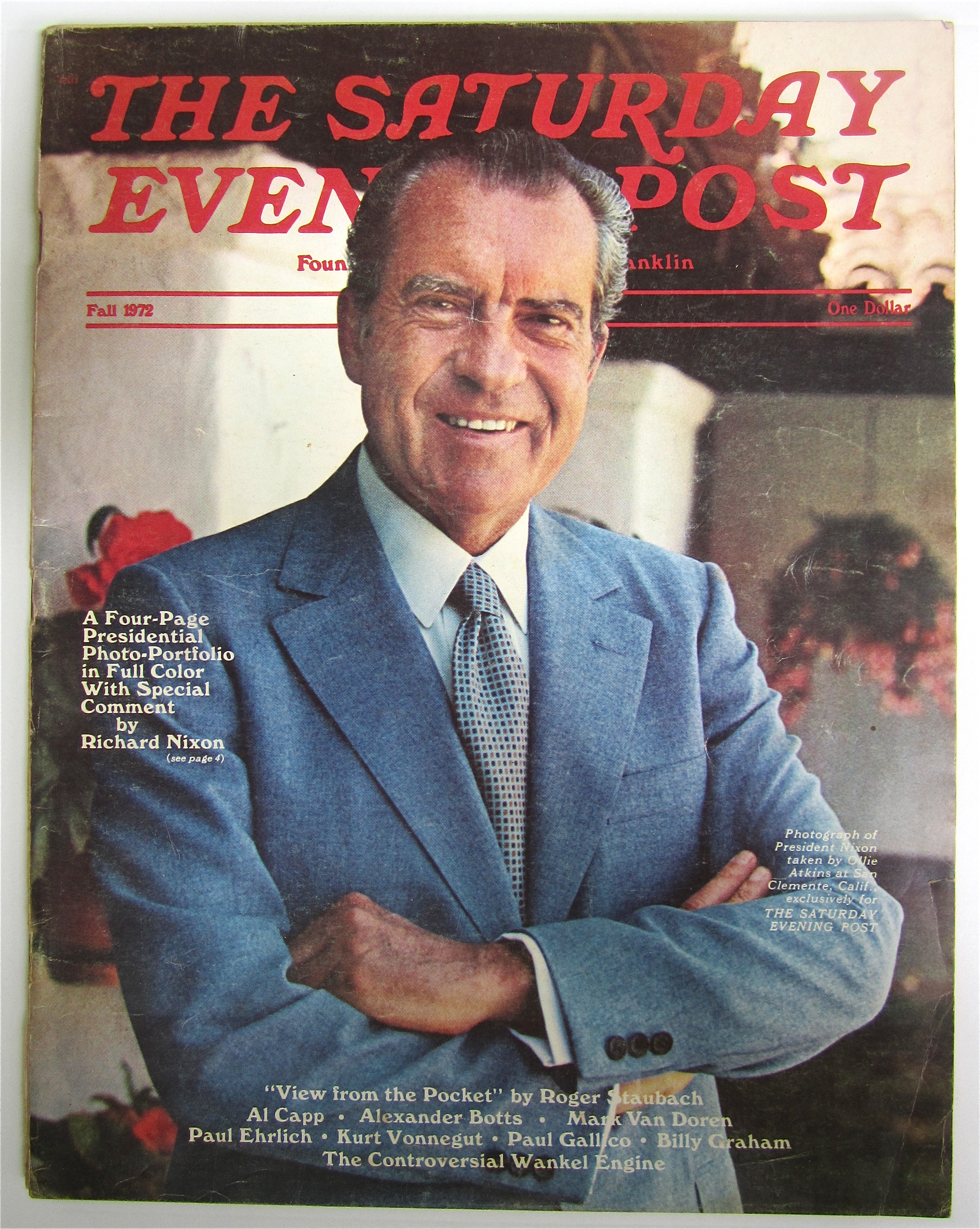 Saturday Evening Post Fall 1972 Richard Nixon