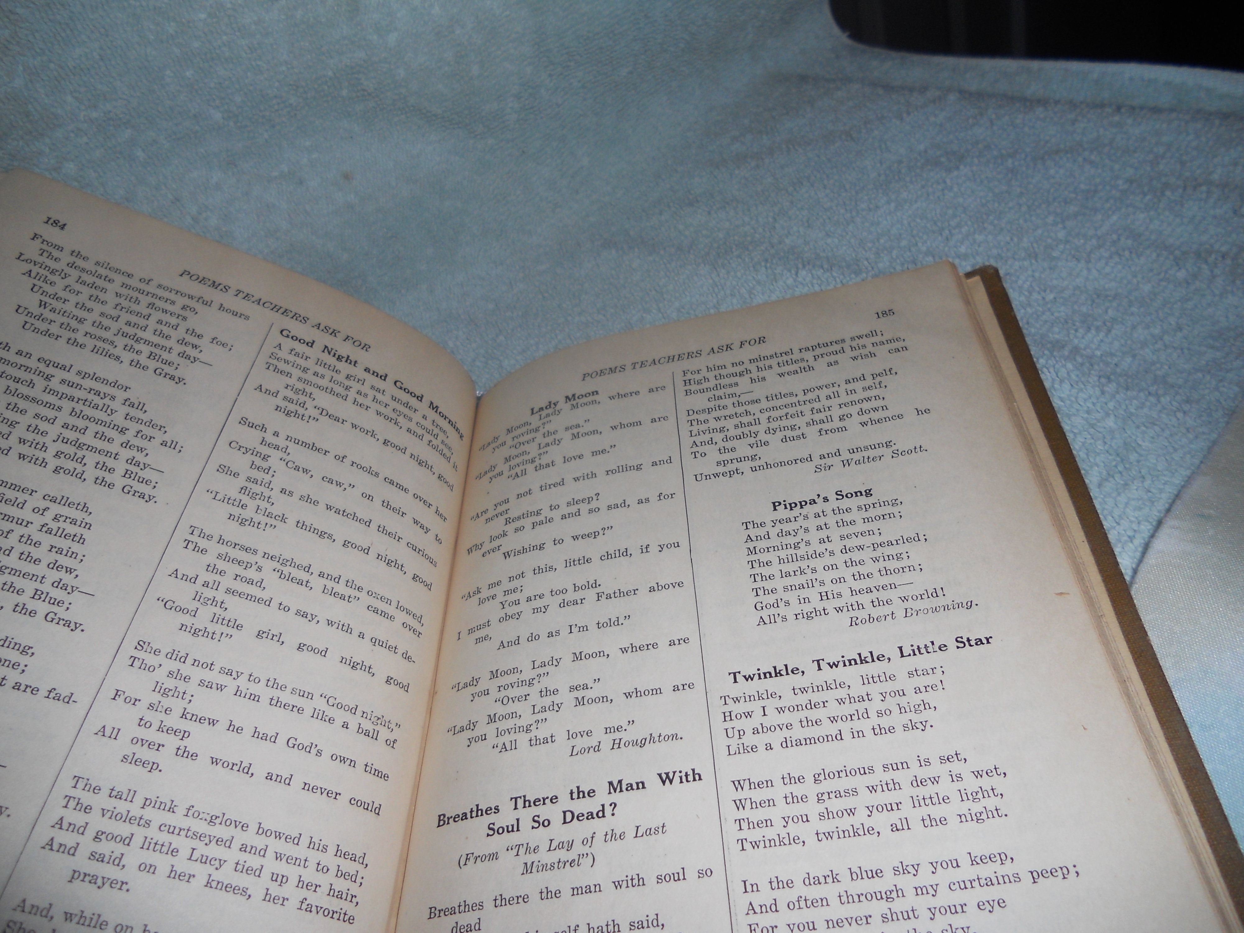 Poems Teachers Ask For Book 1 F A Owen Pub