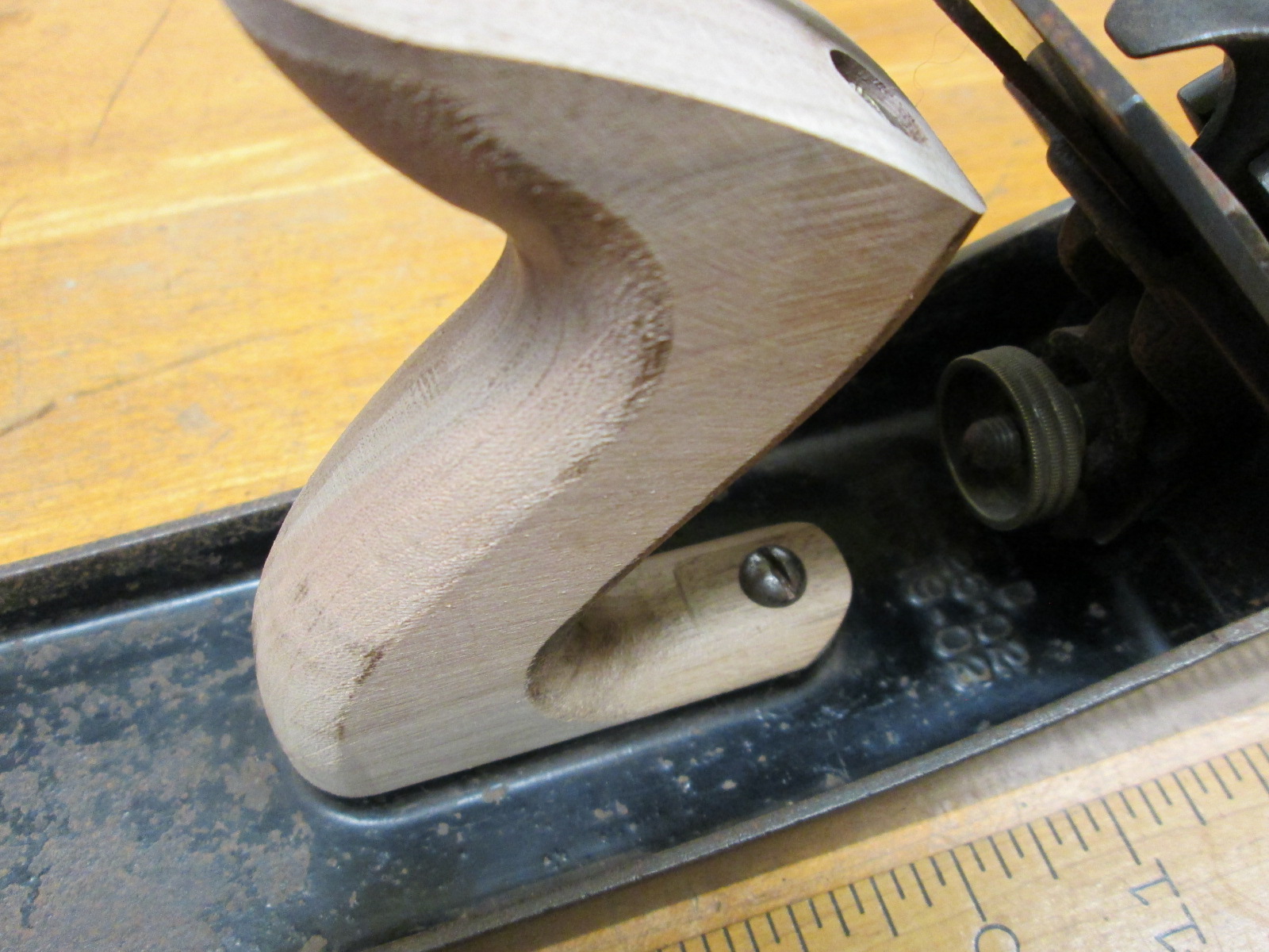 Stanley Plane Handle/Tote & Short Knob No. 5, 6, 7, 8 Walnut Replacement