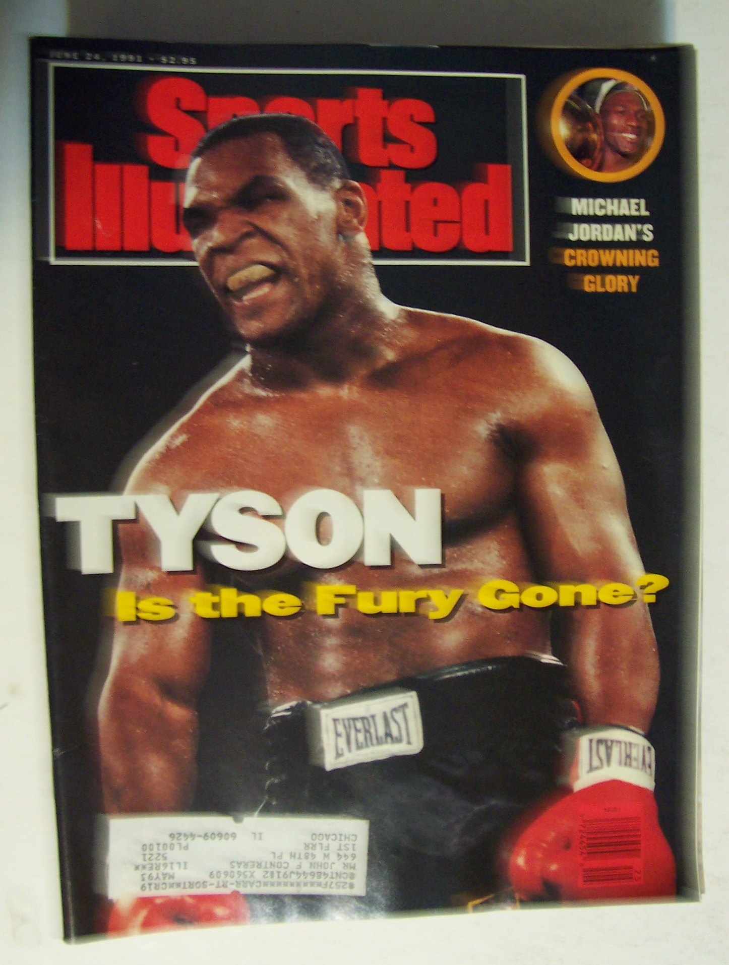 Sports Illustrated Magazine-June 24, 1991-Mike Tyson