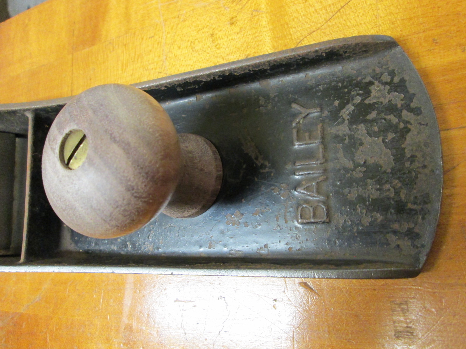 Stanley Plane Oldest Style Short Knob No. 5, 6, 7, 8 Walnut Replacement
