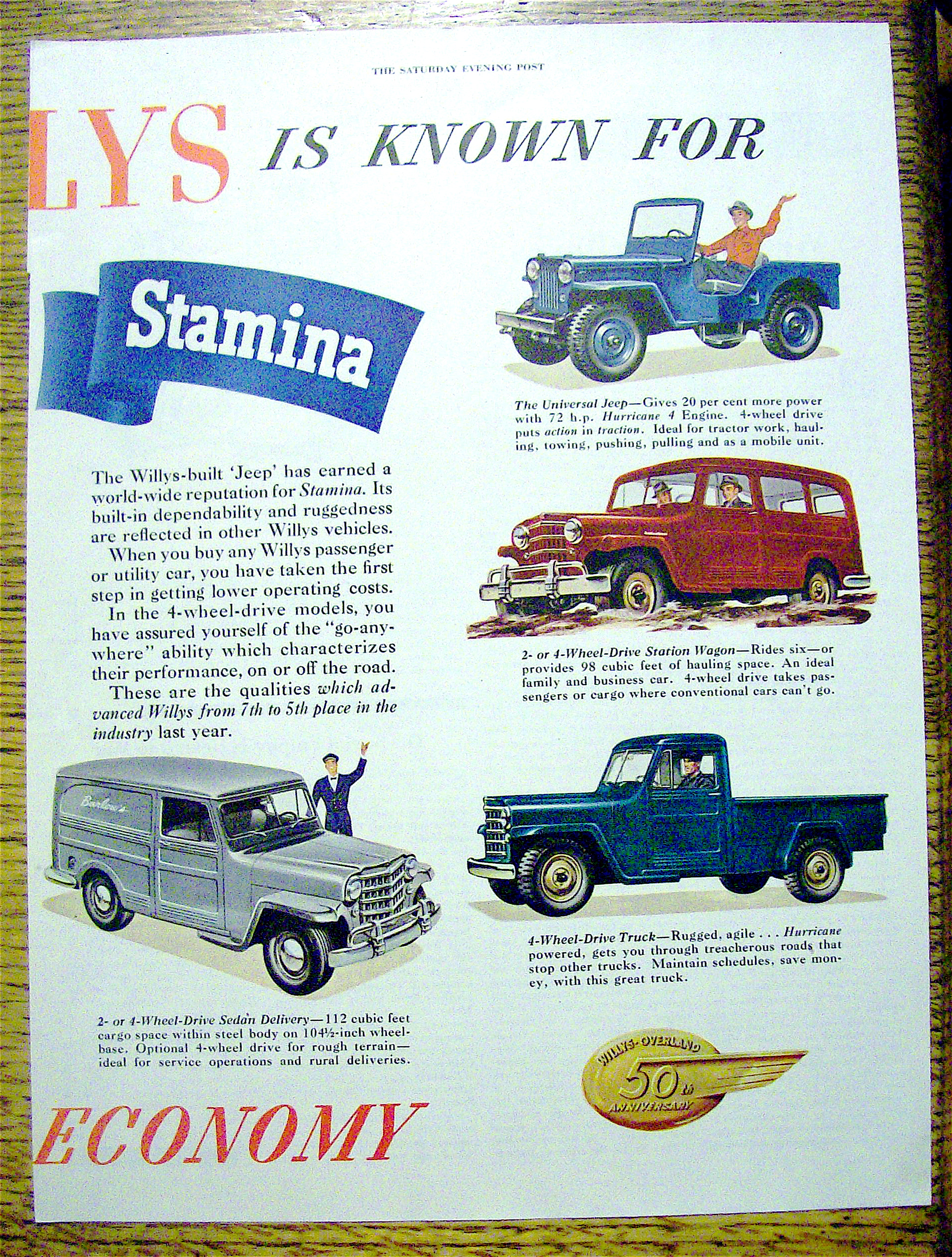 1953 Willys with 2 Things Willy Is Known For