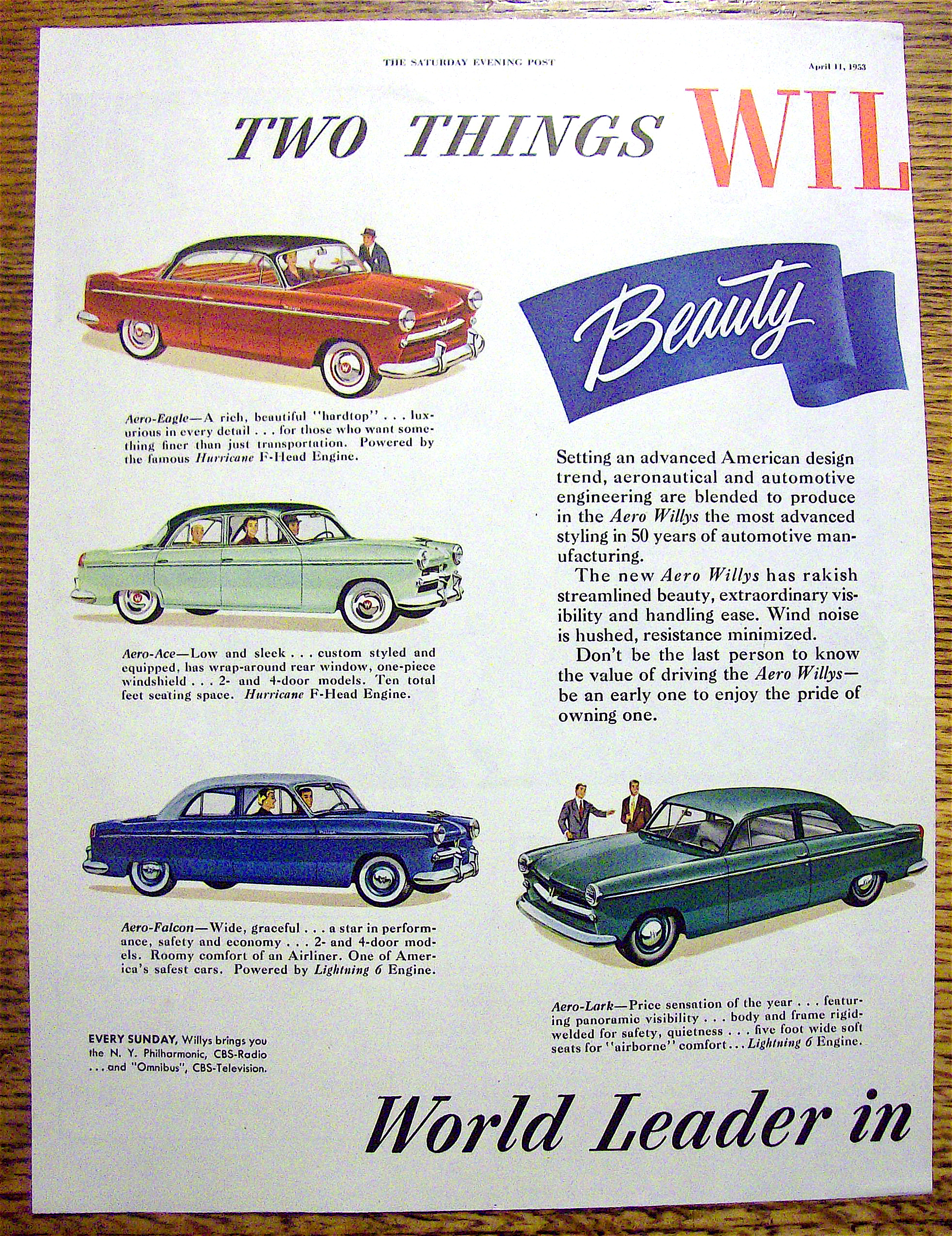 1953 Willys with 2 Things Willy Is Known For
