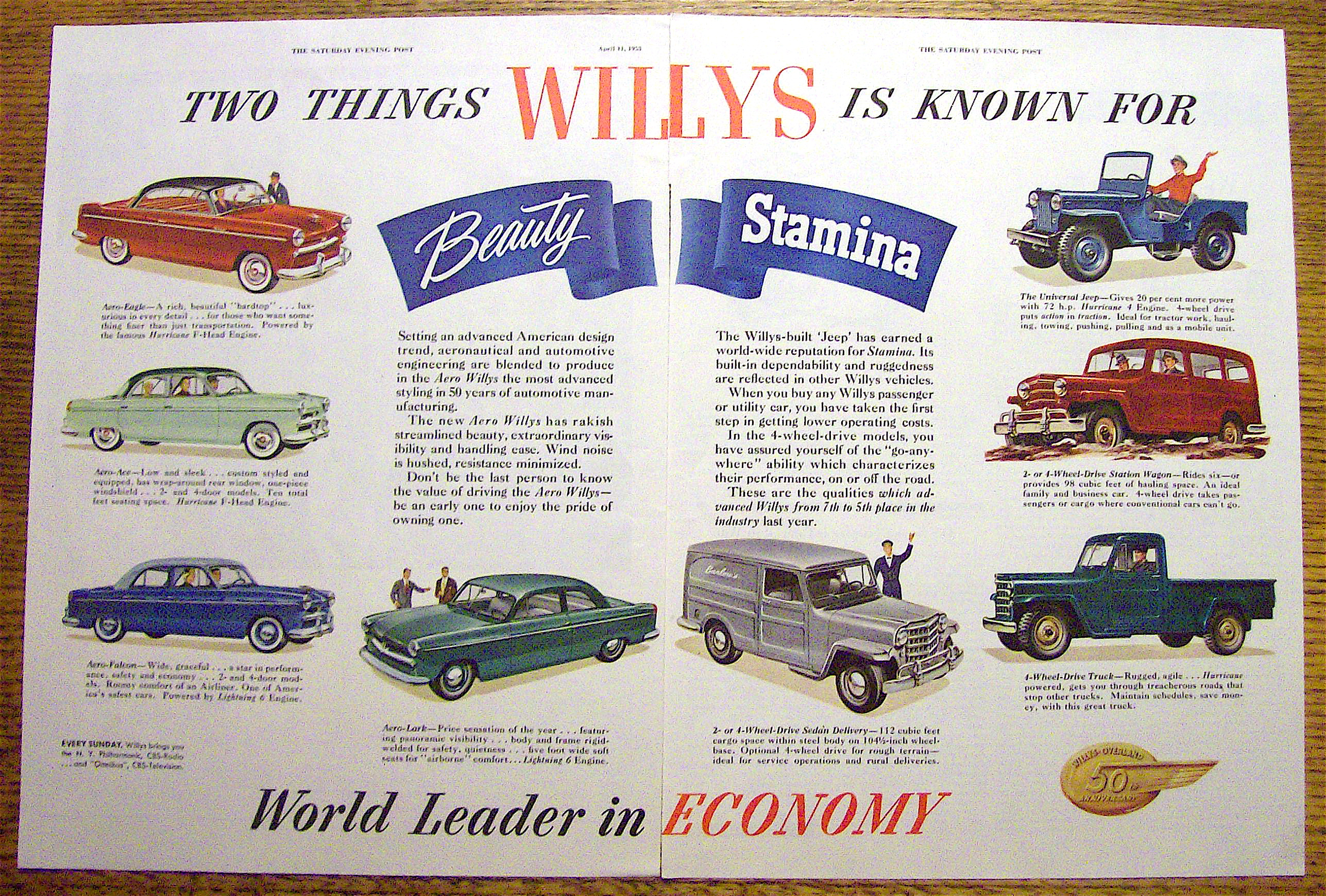 1953 Willys with 2 Things Willy Is Known For