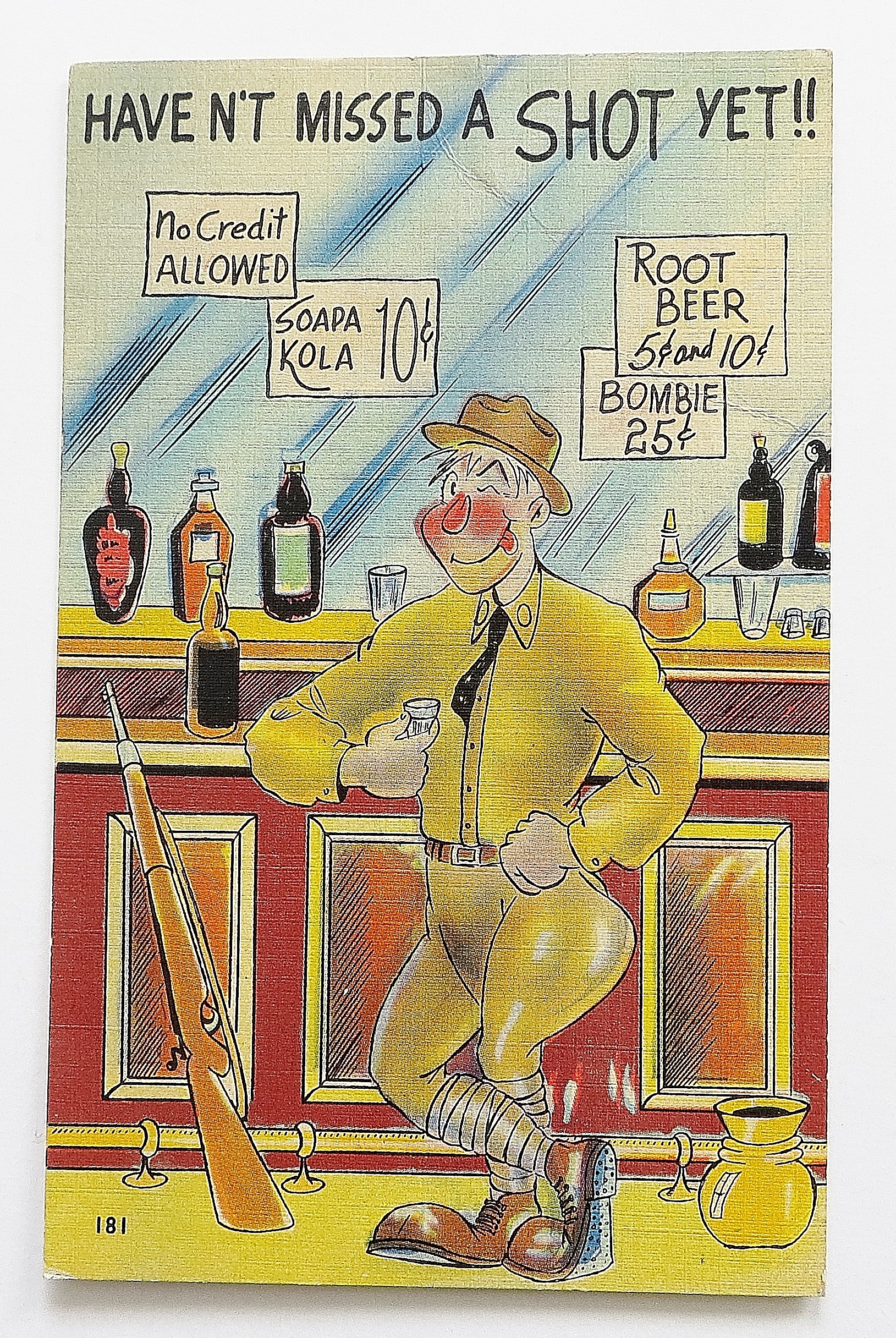 Army Man At The Bar