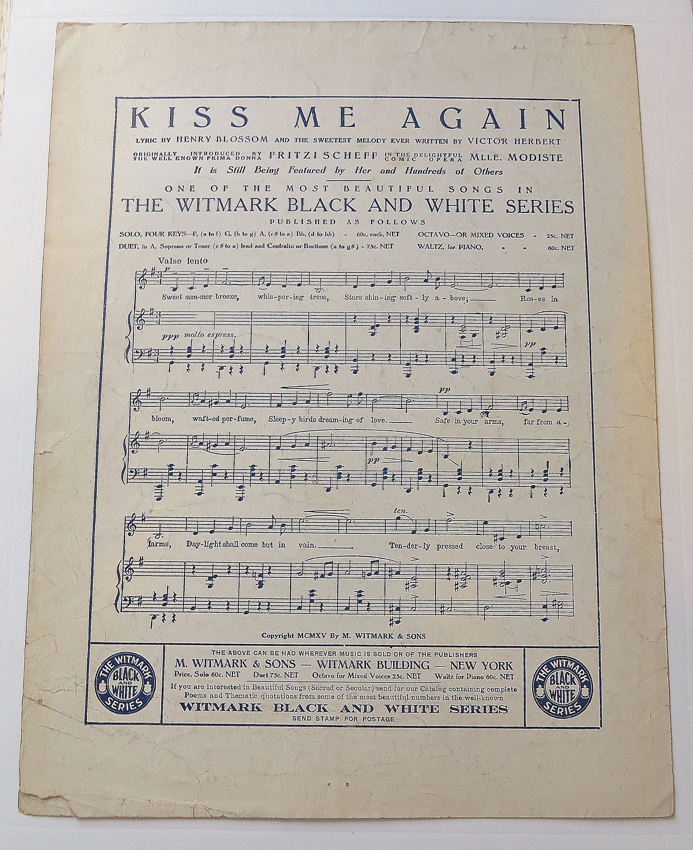 1918 When You Come Back