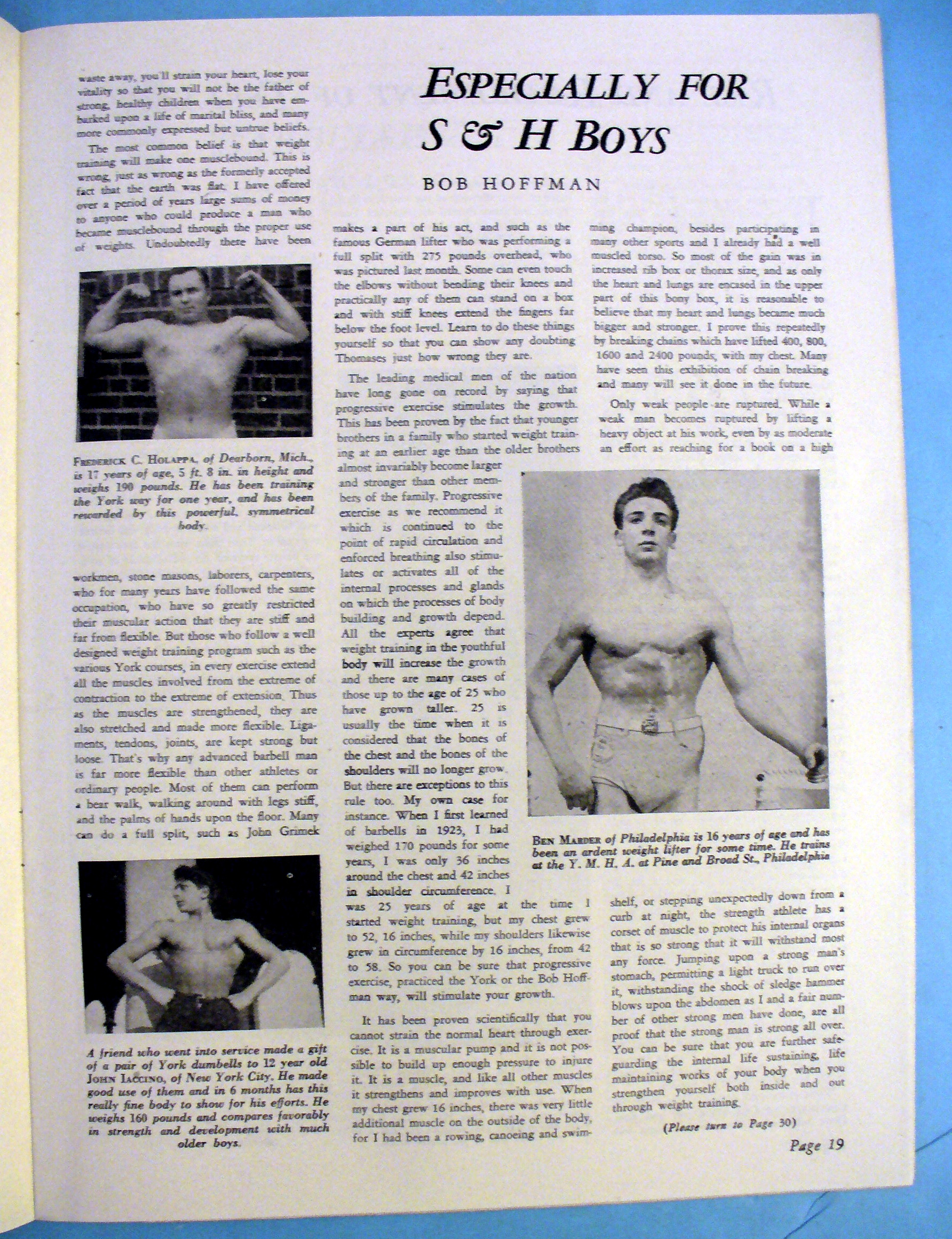 Strength & Health Magazine April 1946 John Grimek