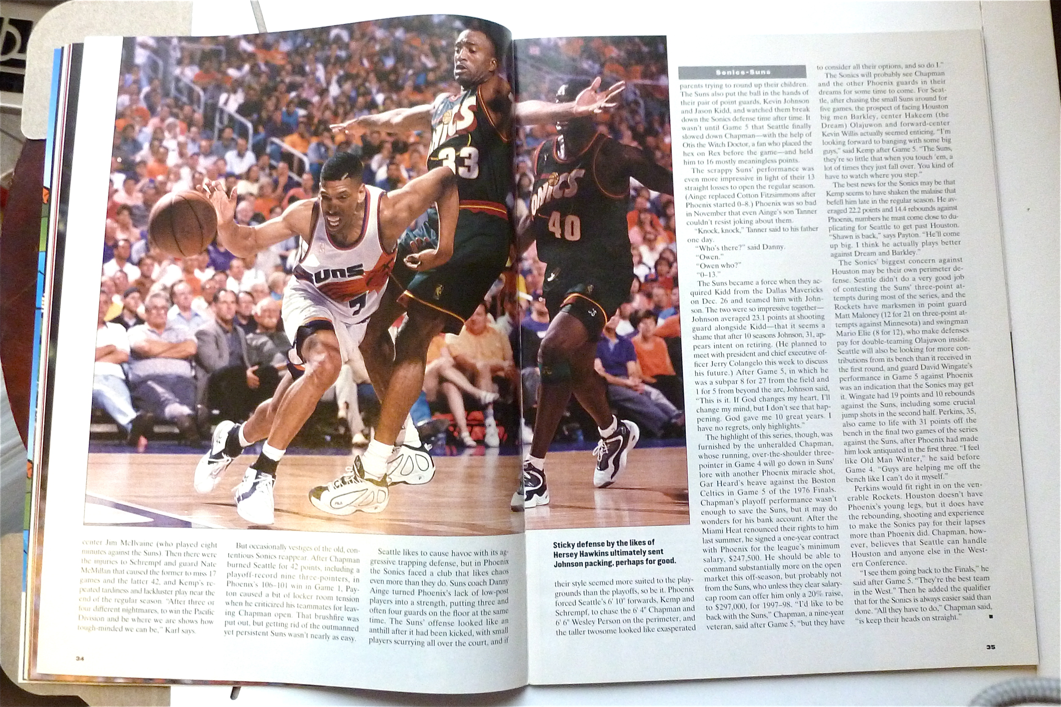 Sports Illustrated Magazine -May 12, 1997- Karl Malone
