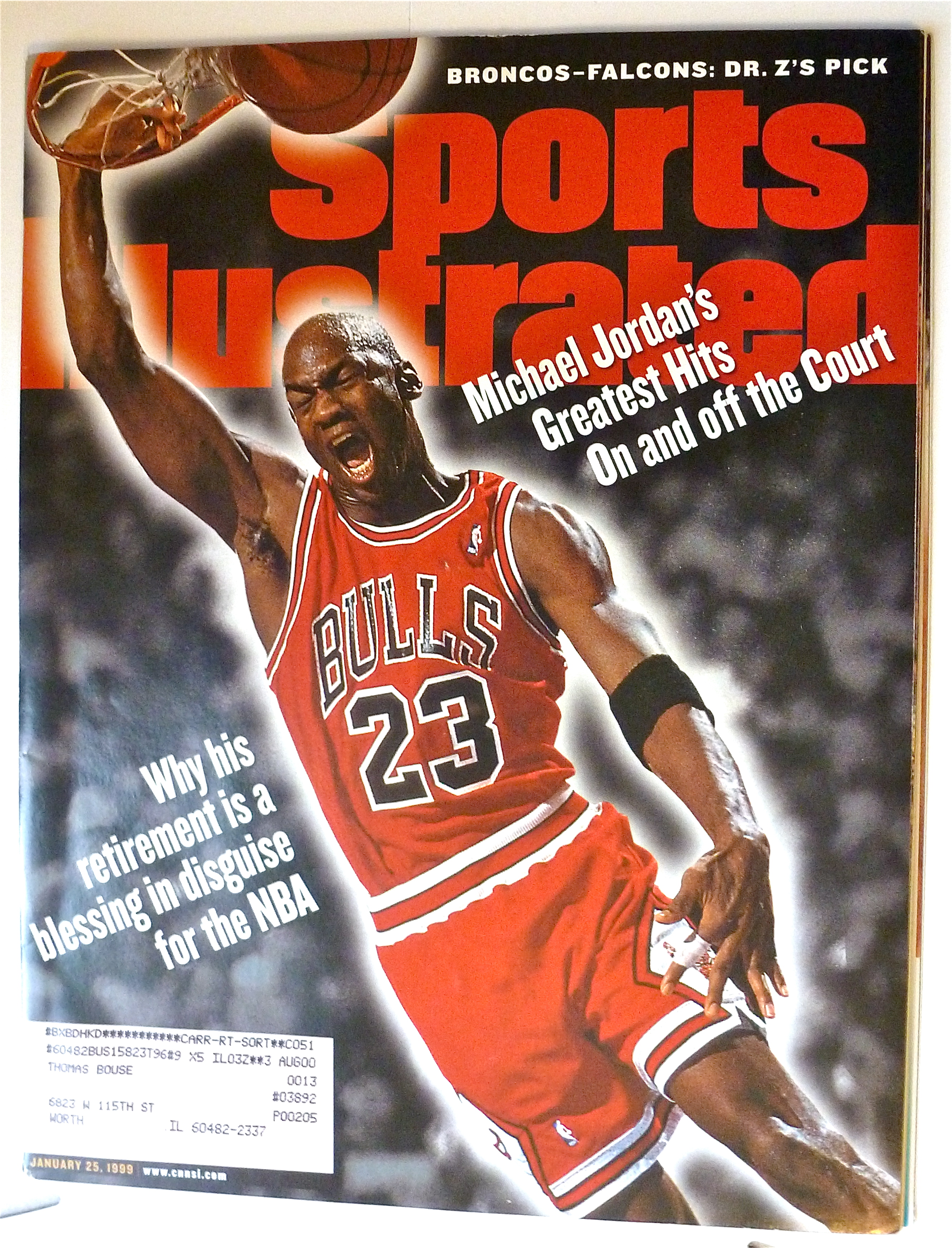 Sports Illustrated-January 25, 1999-Michael Jordan
