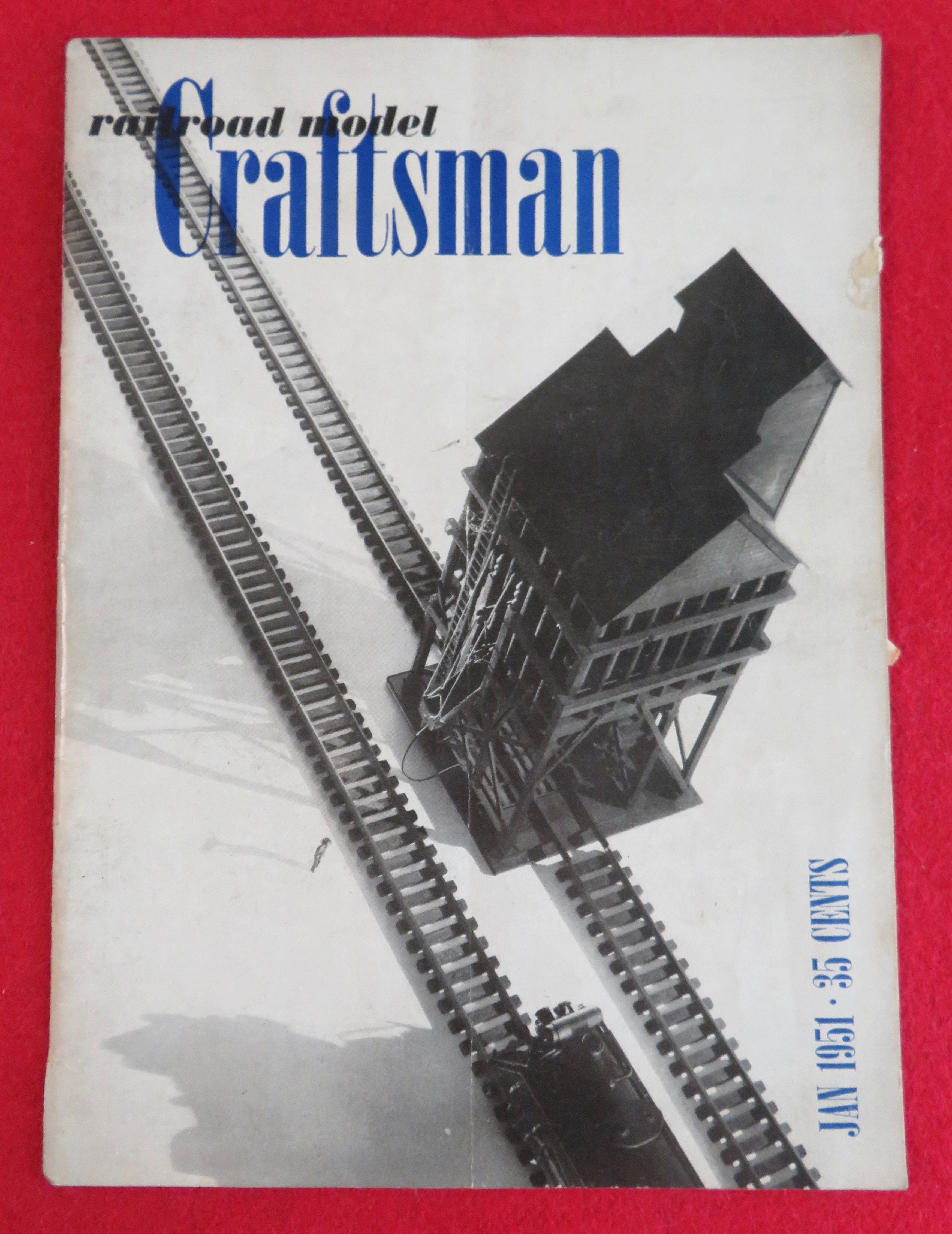 Railroad Model Craftsman Magazine January 1951