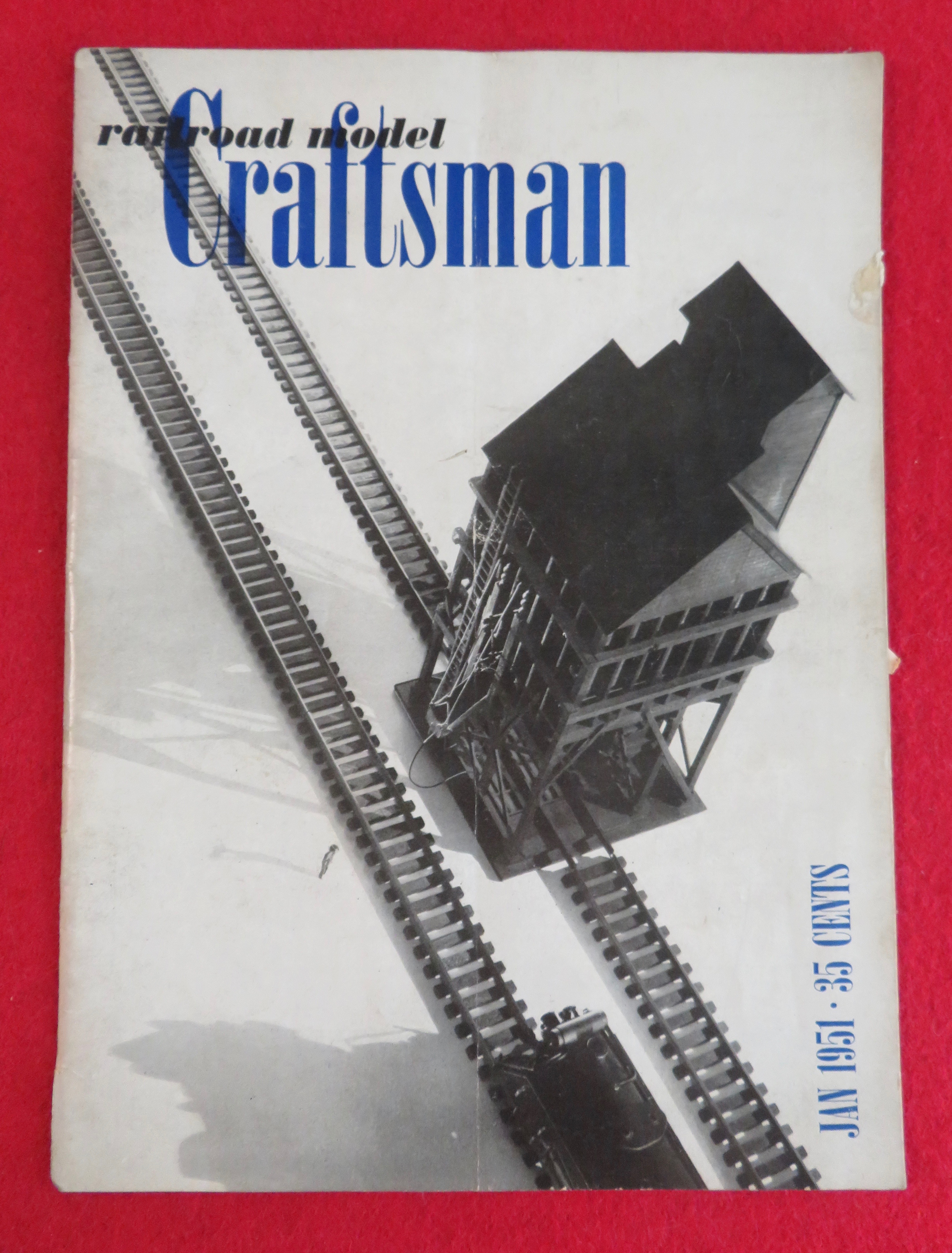 Railroad Model Craftsman Magazine January 1951