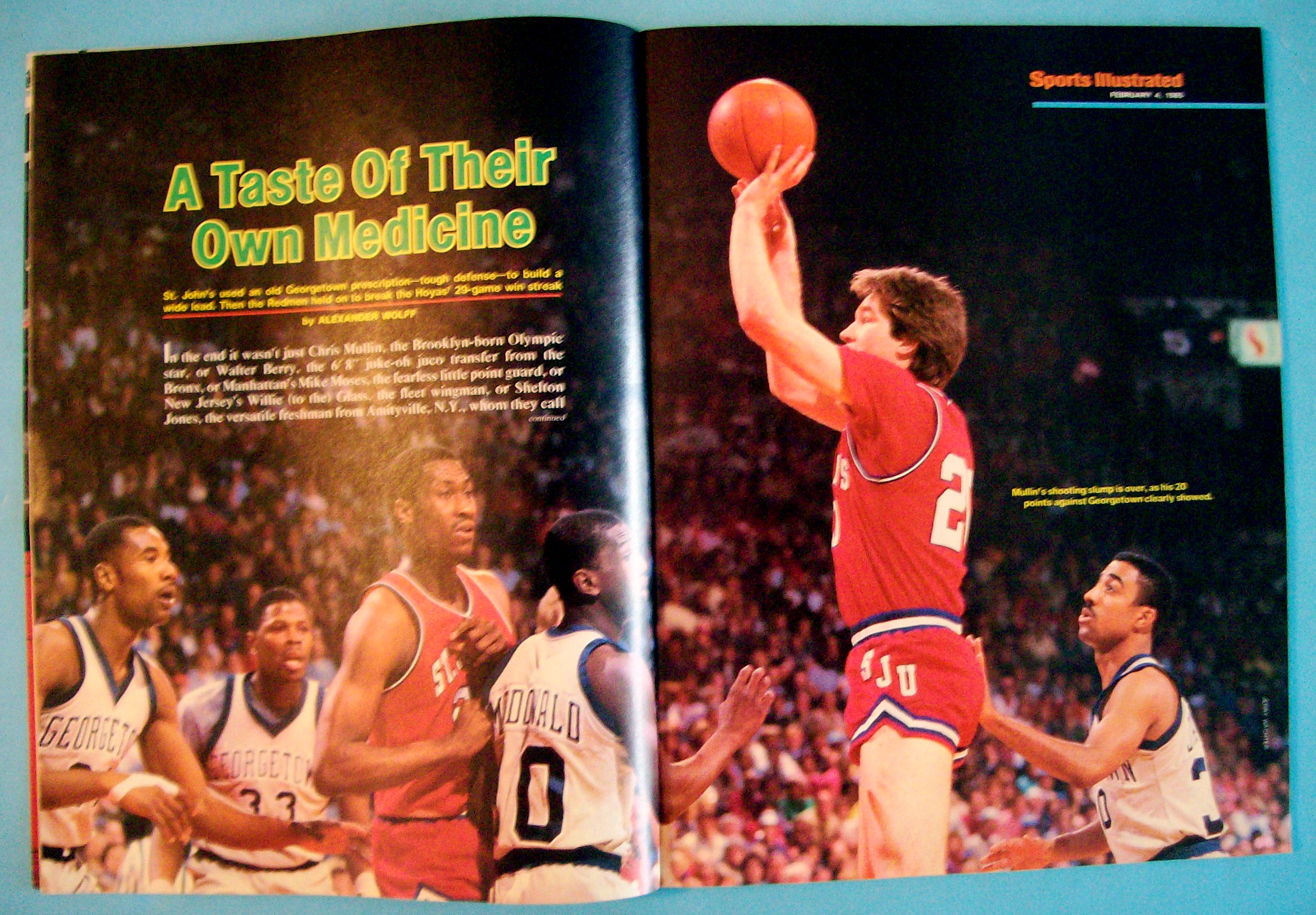 Sports Illustrated Magazine-February 4, 1985-W. Berry