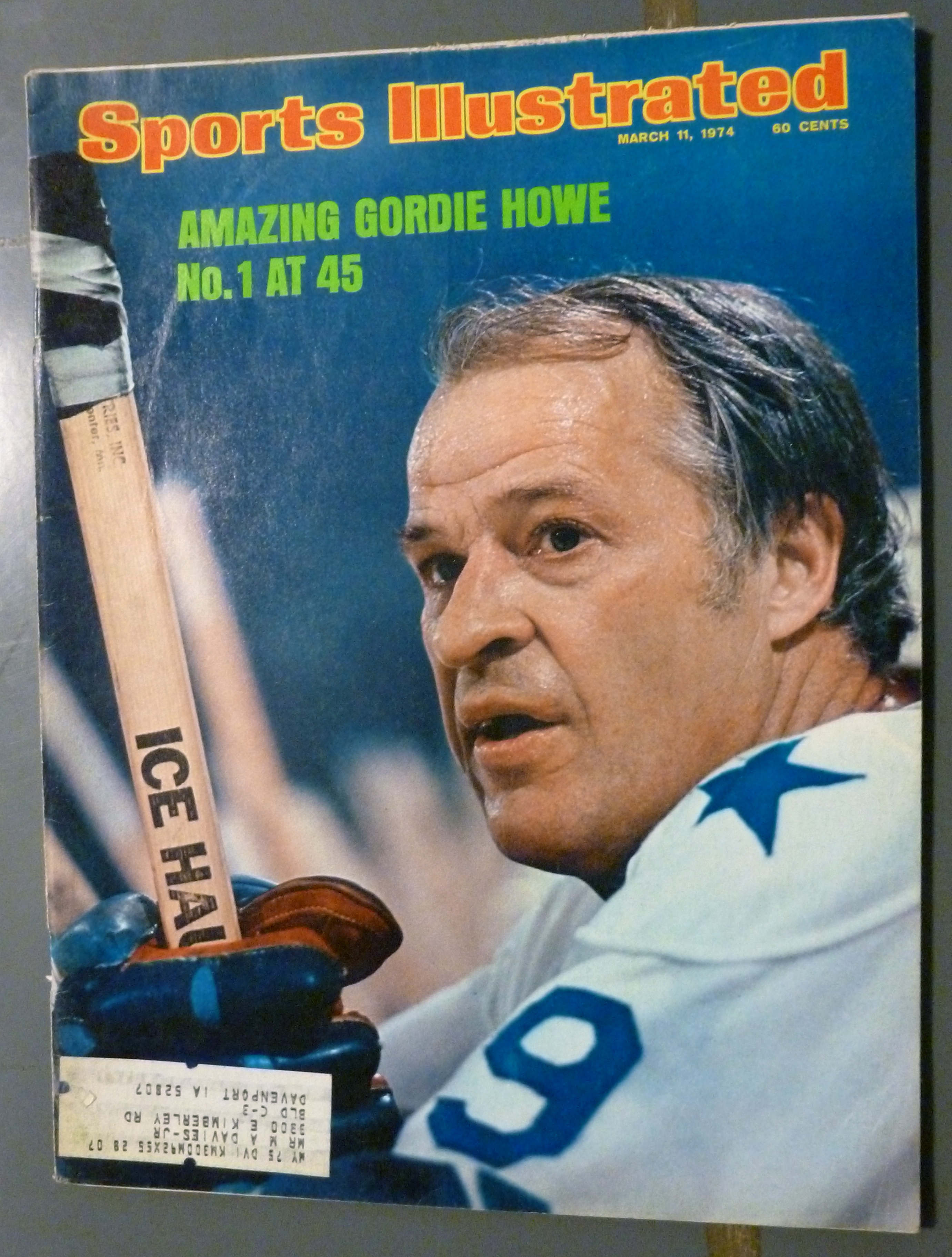 Sports Illustrated Magazine-March 11, 1974-Gordie Howe