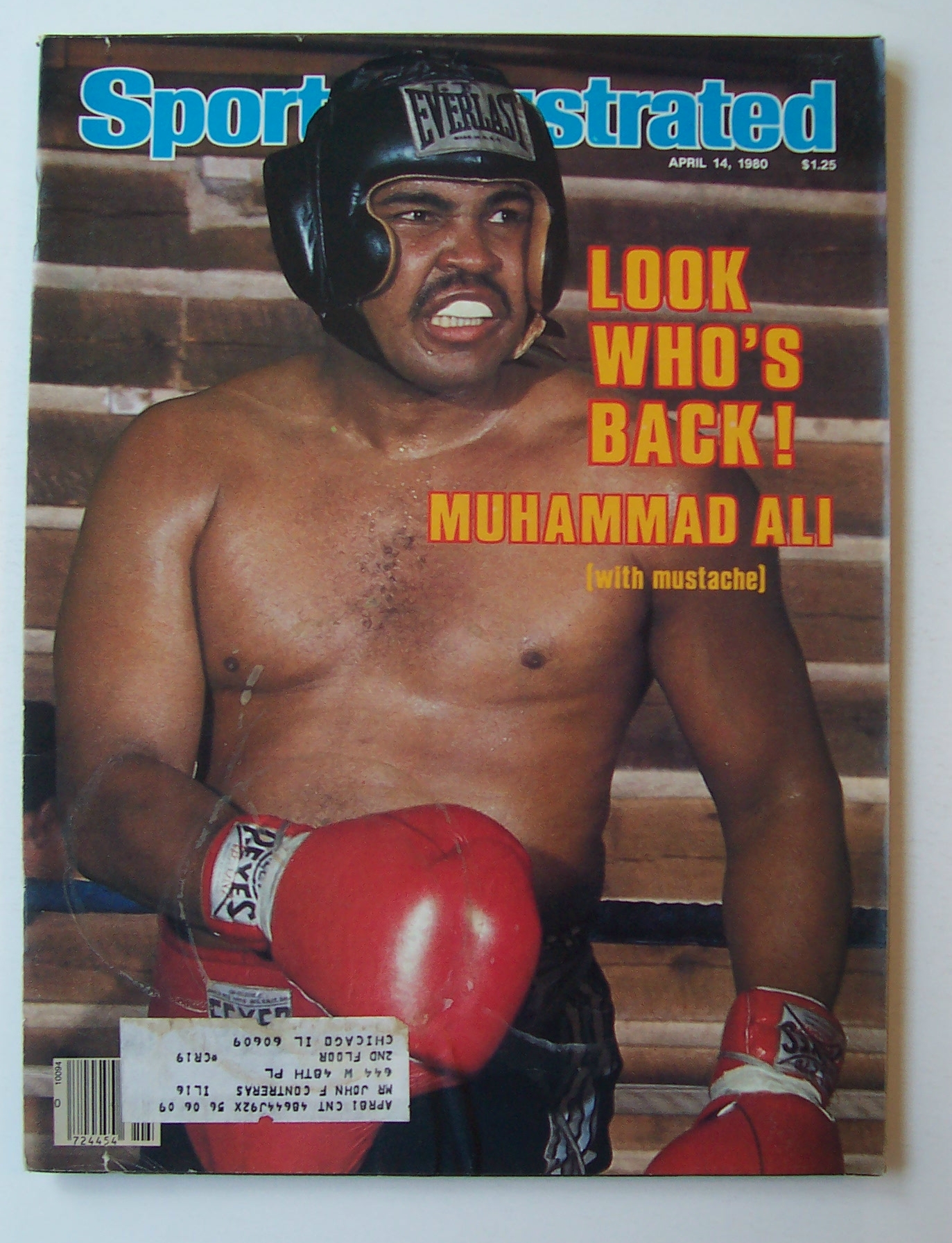Sports Illustrated Magazine-April 14, 1980-Muhammad Ali