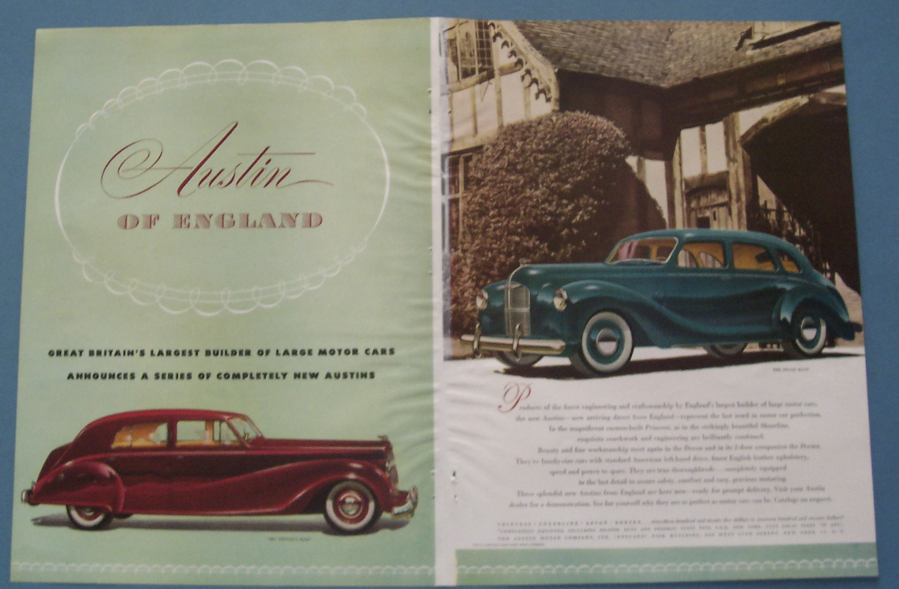 1948 Austin Of England with the Devon & Princess
